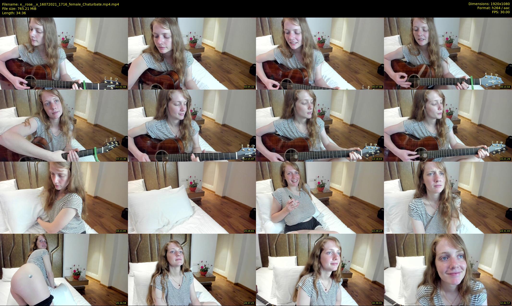 x__rose__x — 35 minute Chaturbate female cam show recording, 1080p, Jul 16, 2021