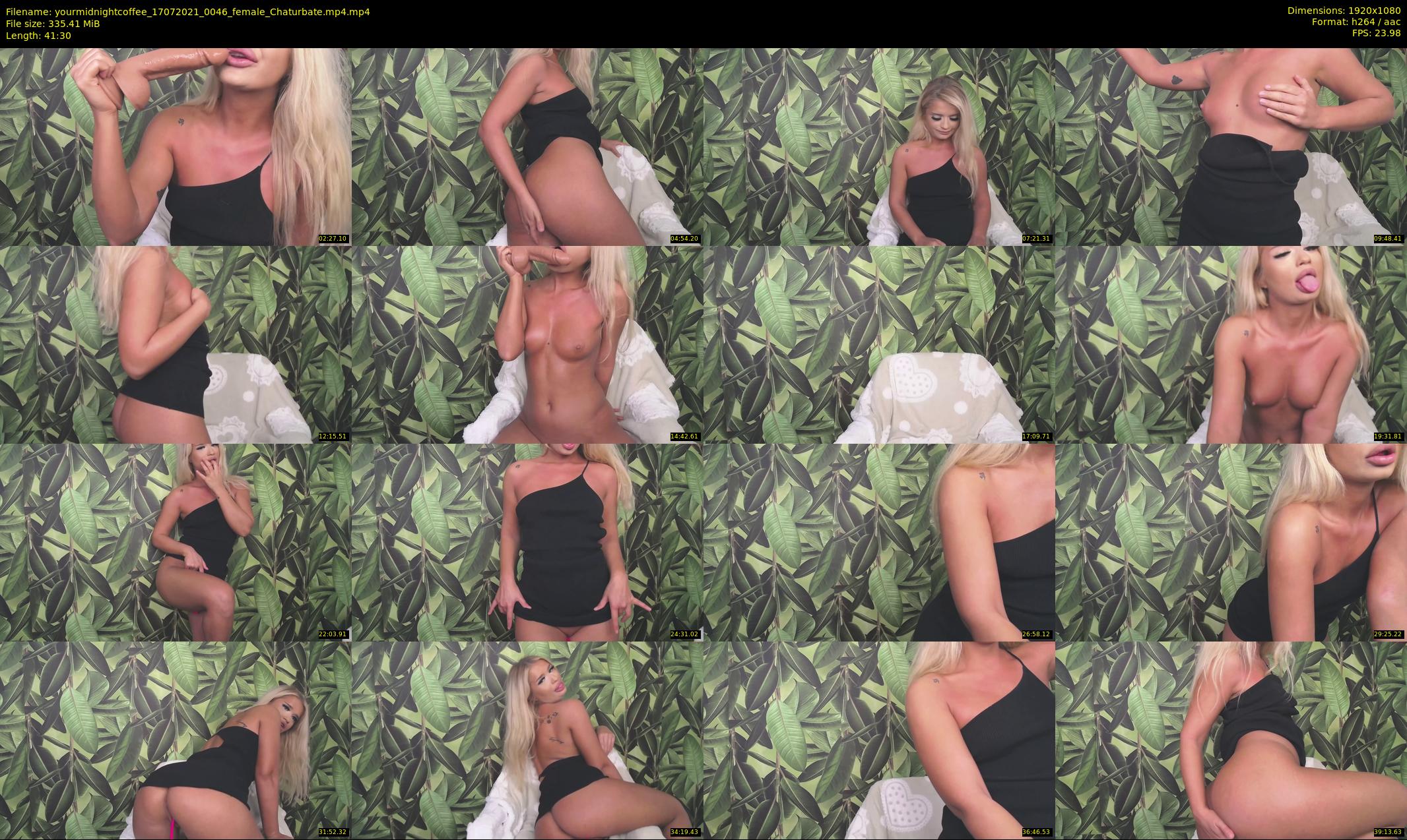yourmidnightcoffee — 42 minute Chaturbate female cam show recording, 1080p, Jul 17, 2021
