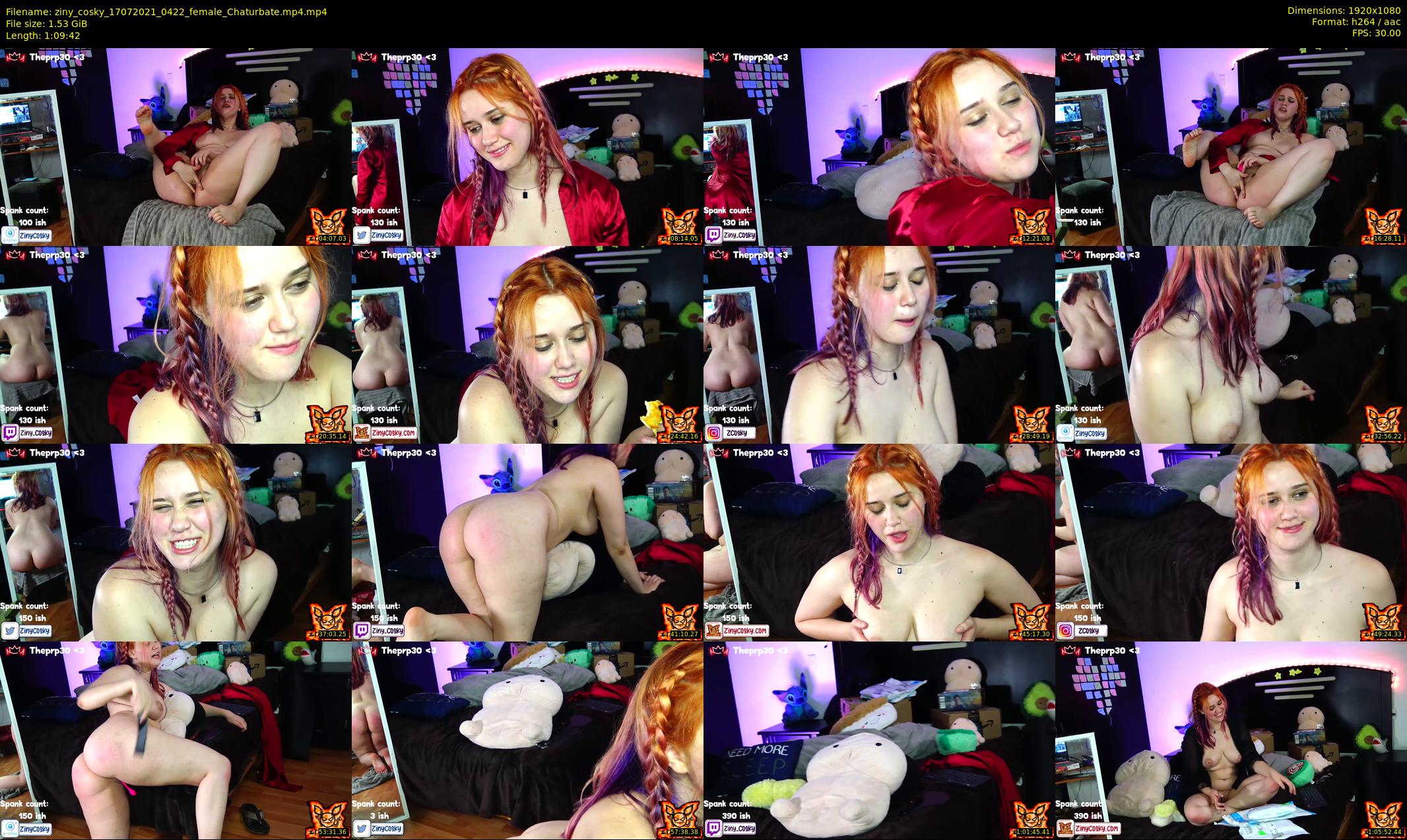 ziny_cosky — 70 minute Chaturbate female cam show recording, 1080p, Jul 17, 2021