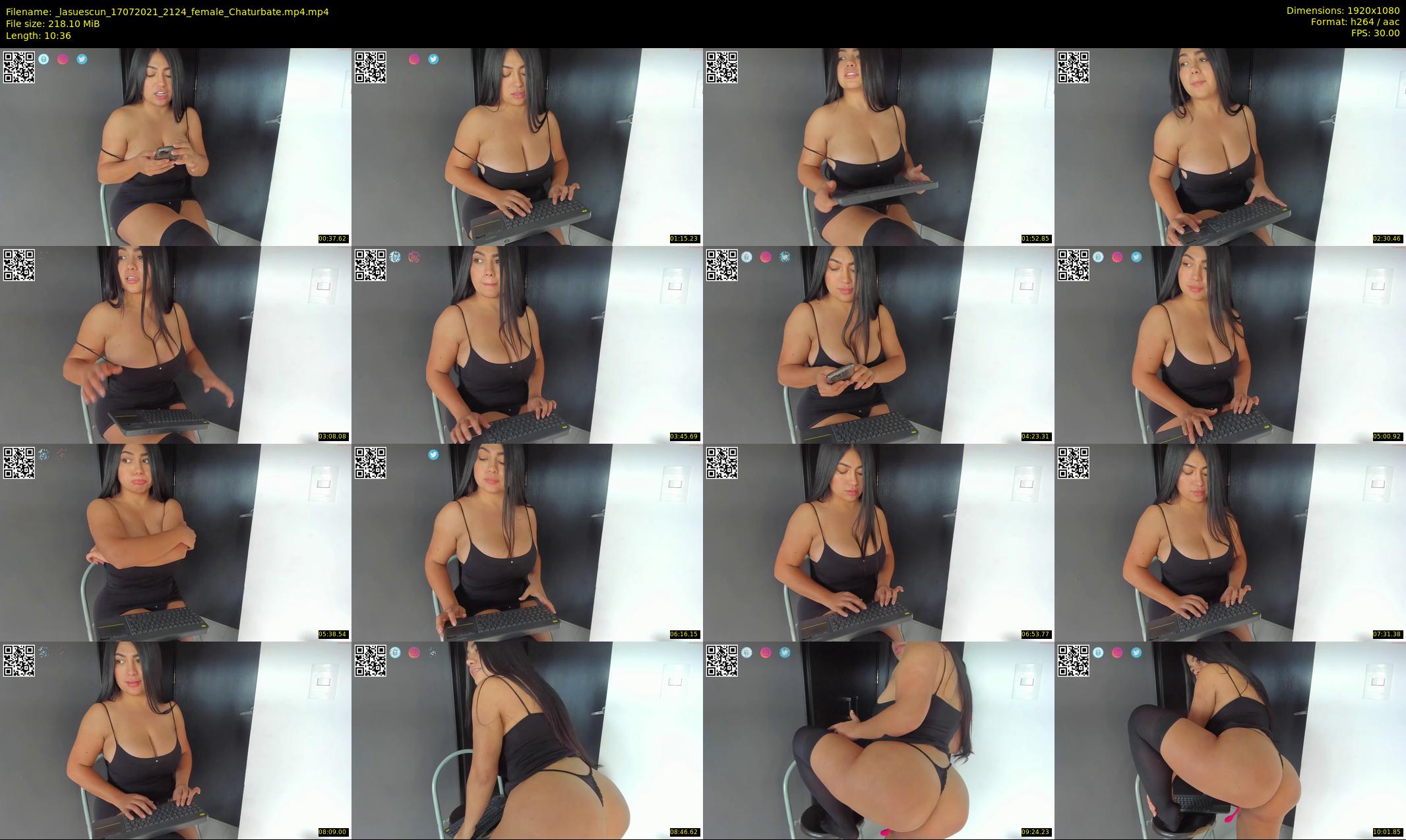 _lasuescun — 11 minute Chaturbate female cam show recording, 1080p, Jul 17, 2021