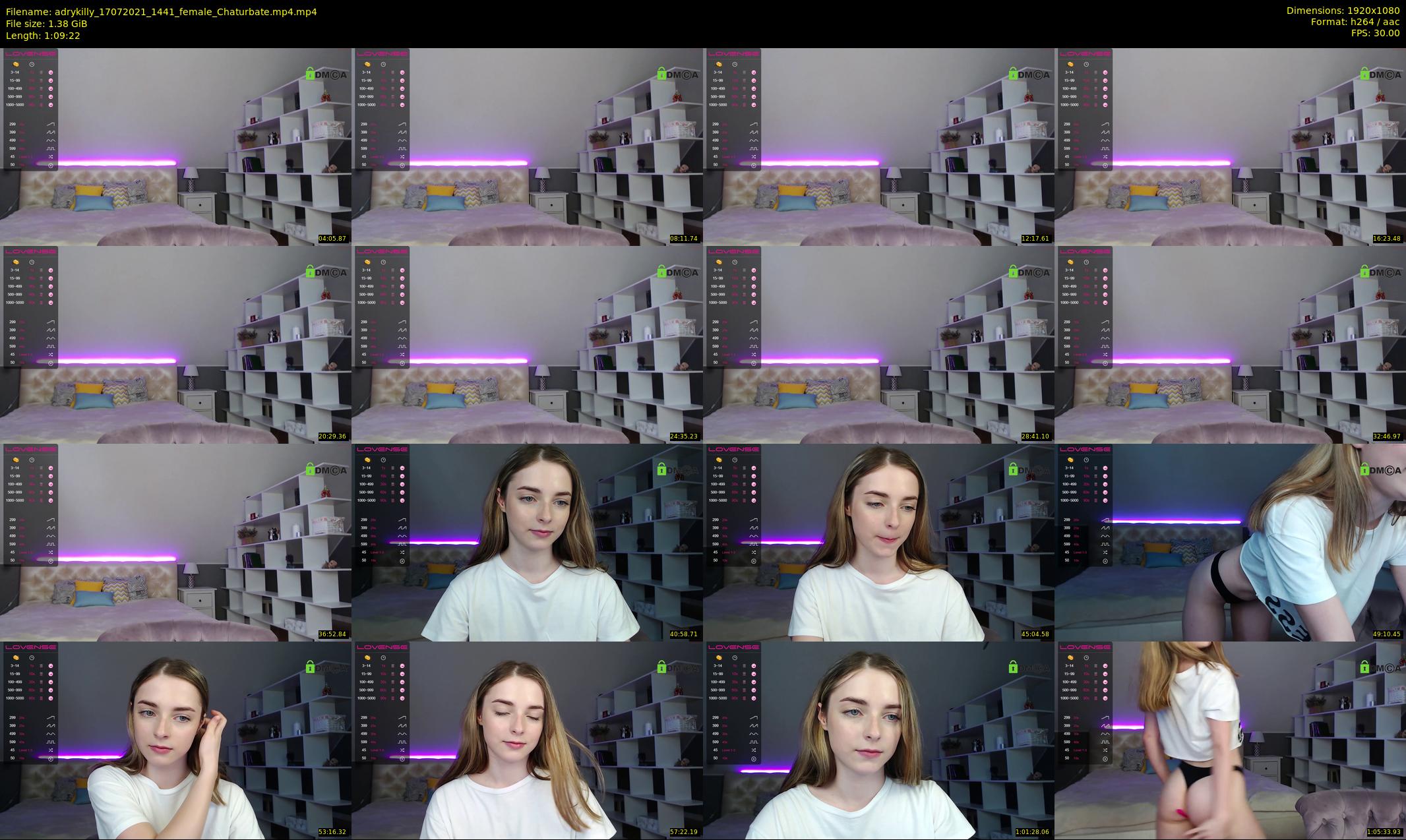 adrykilly — 70 minute Chaturbate female cam show recording, 1080p, Jul 17, 2021
