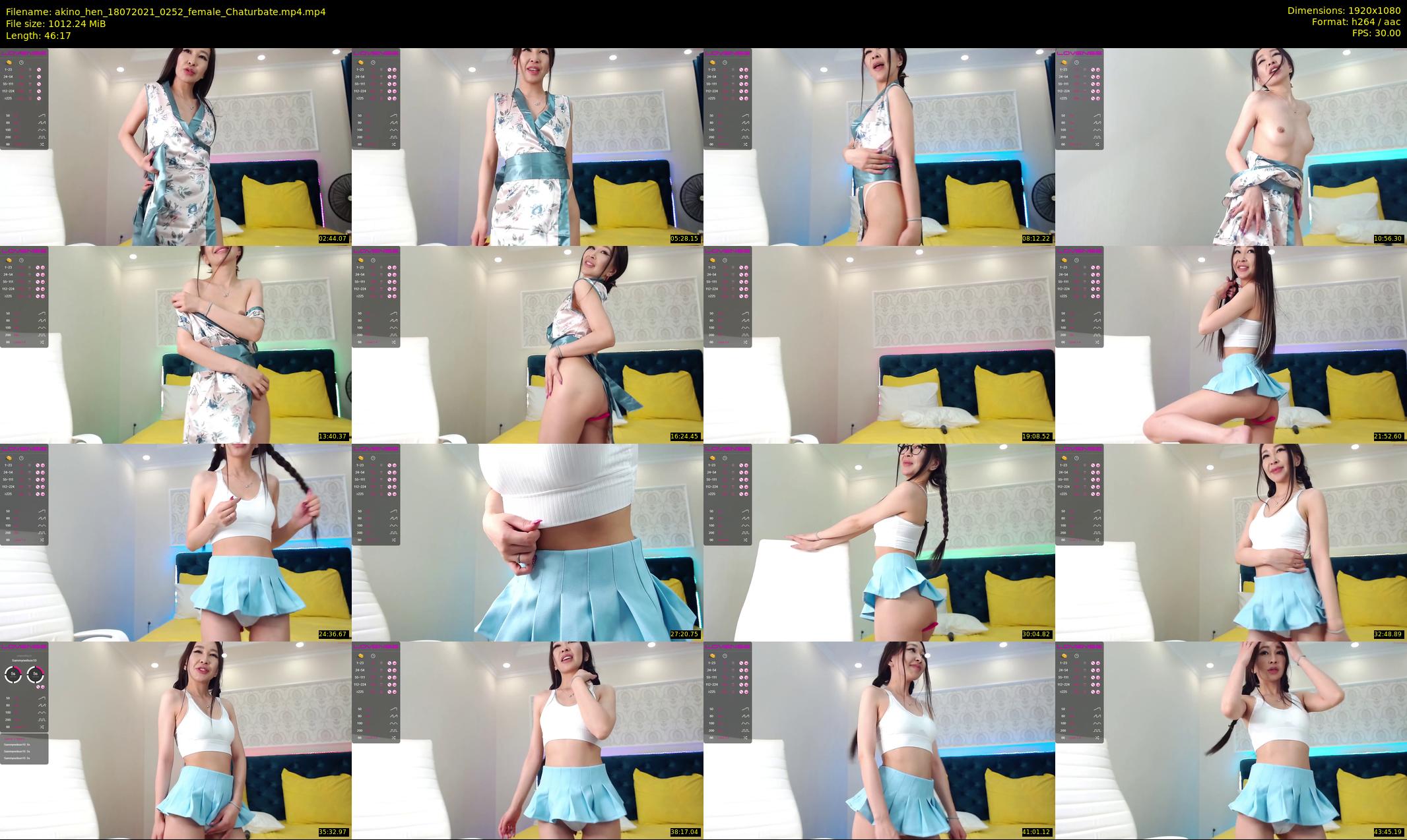 akino_hen — 47 minute Chaturbate female cam show recording, 1080p, Jul 18, 2021