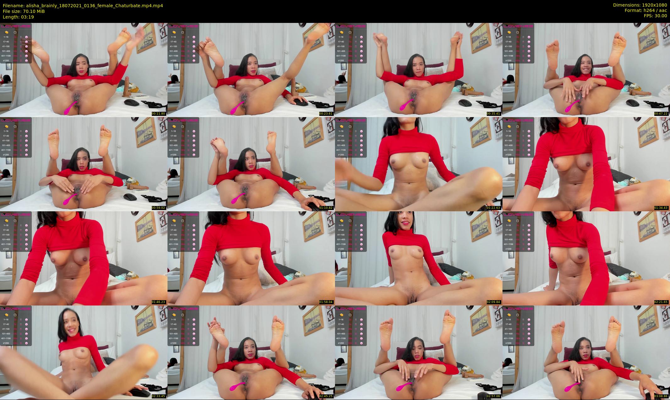 alisha_brainly — 4 minute Chaturbate female cam show recording, 1080p, Jul 18, 2021