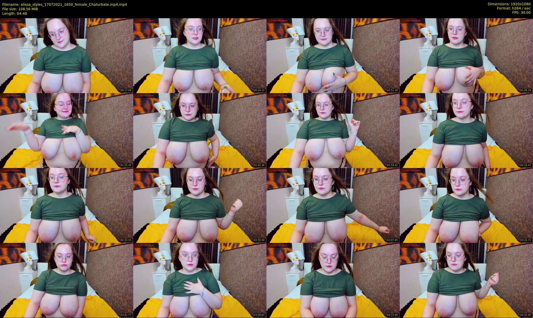 alissa_styles — 5 minute Chaturbate female cam show recording, 1080p, Jul 17, 2021