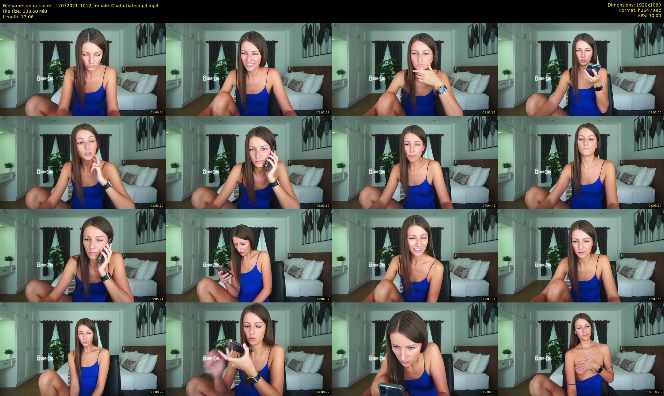 anna_shine_ — 18 minute Chaturbate female cam show recording, 1080p, Jul 17, 2021