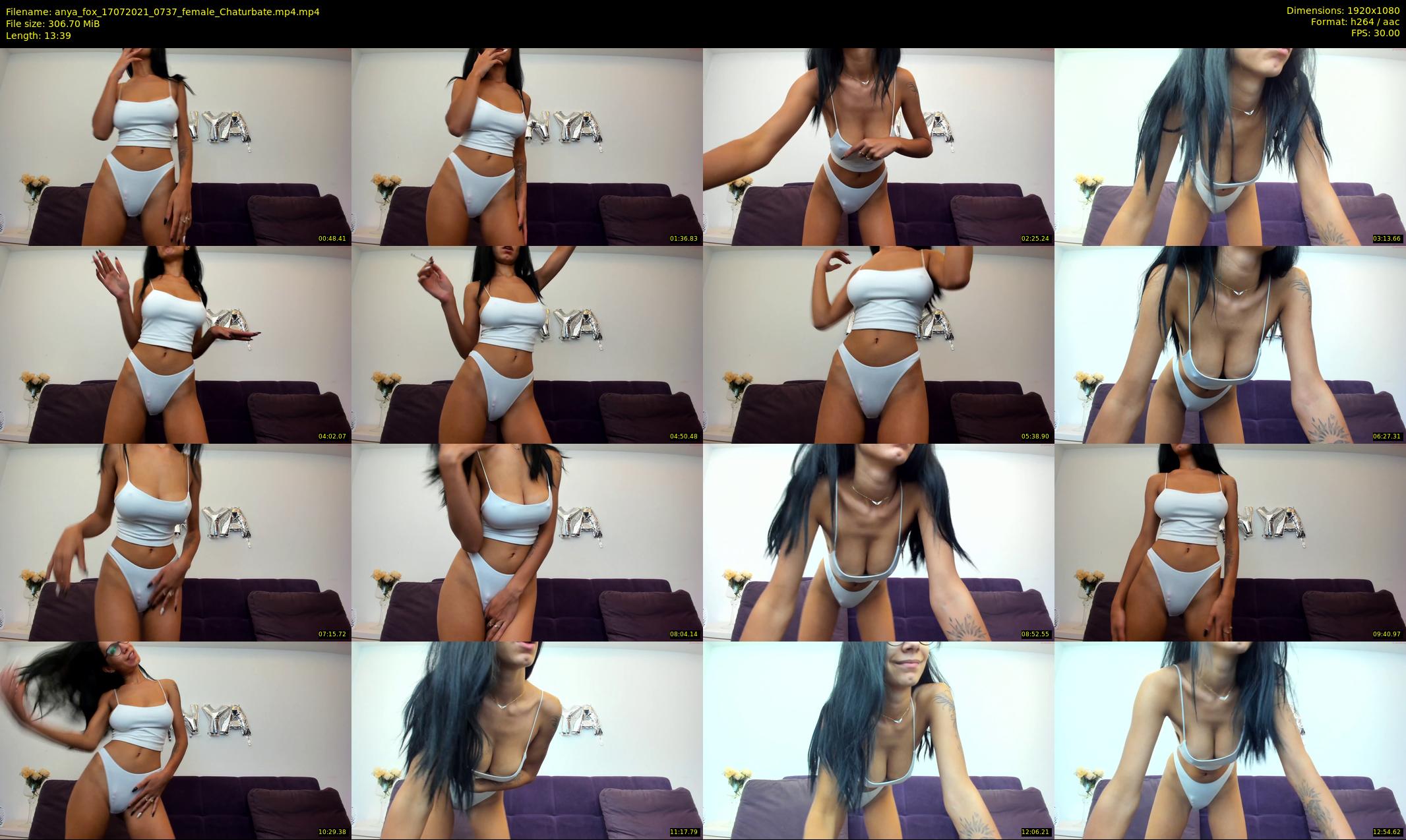 anya_fox — 14 minute Chaturbate female cam show recording, 1080p, Jul 17, 2021