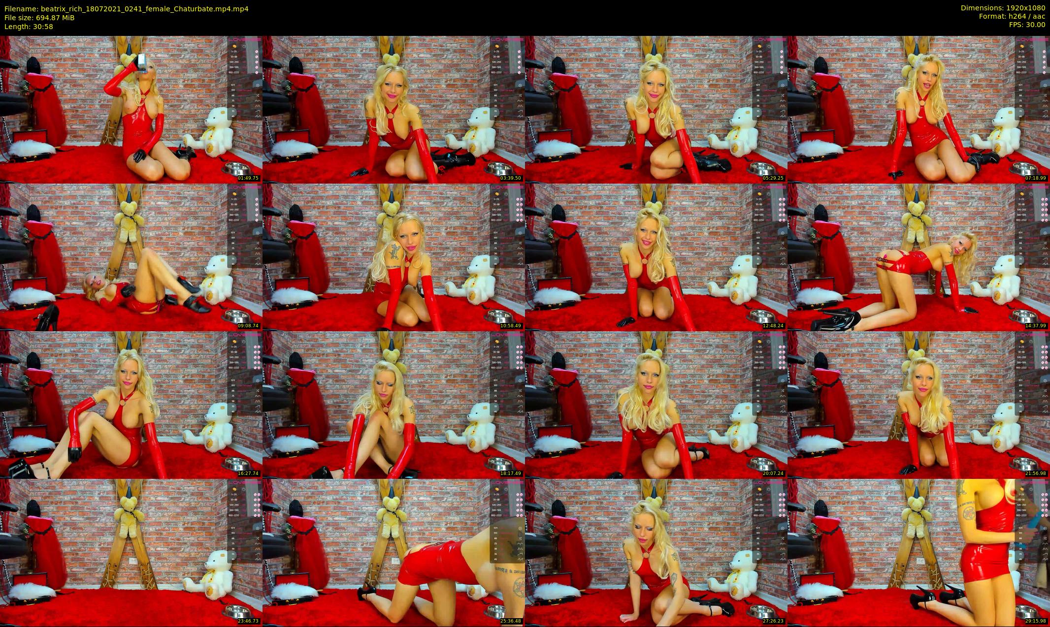 beatrix_rich — 31 minute Chaturbate female cam show recording, 1080p, Jul 18, 2021