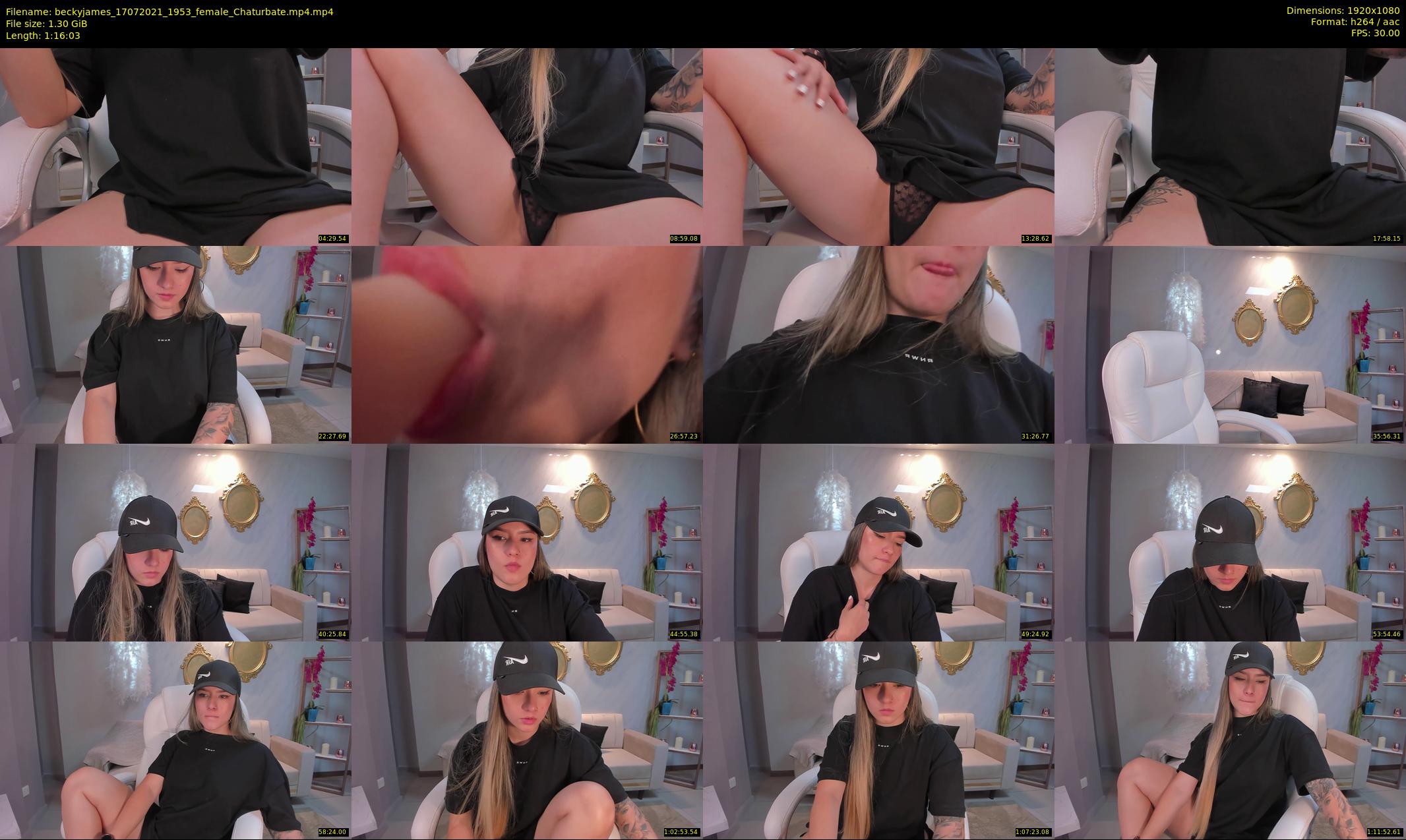 beckyjames — 77 minute Chaturbate female cam show recording, 1080p, Jul 17, 2021