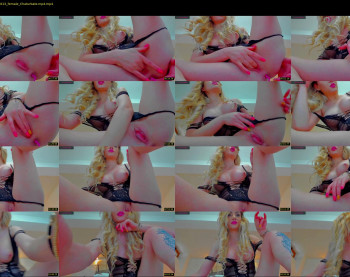 blondebab3 — 5 minute Chaturbate female cam show recording, 1080p, Jul 17, 2021
