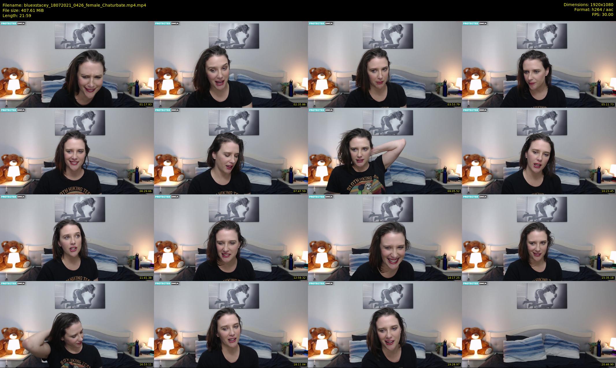 bluexstacey — 22 minute Chaturbate female cam show recording, 1080p, Jul 18, 2021