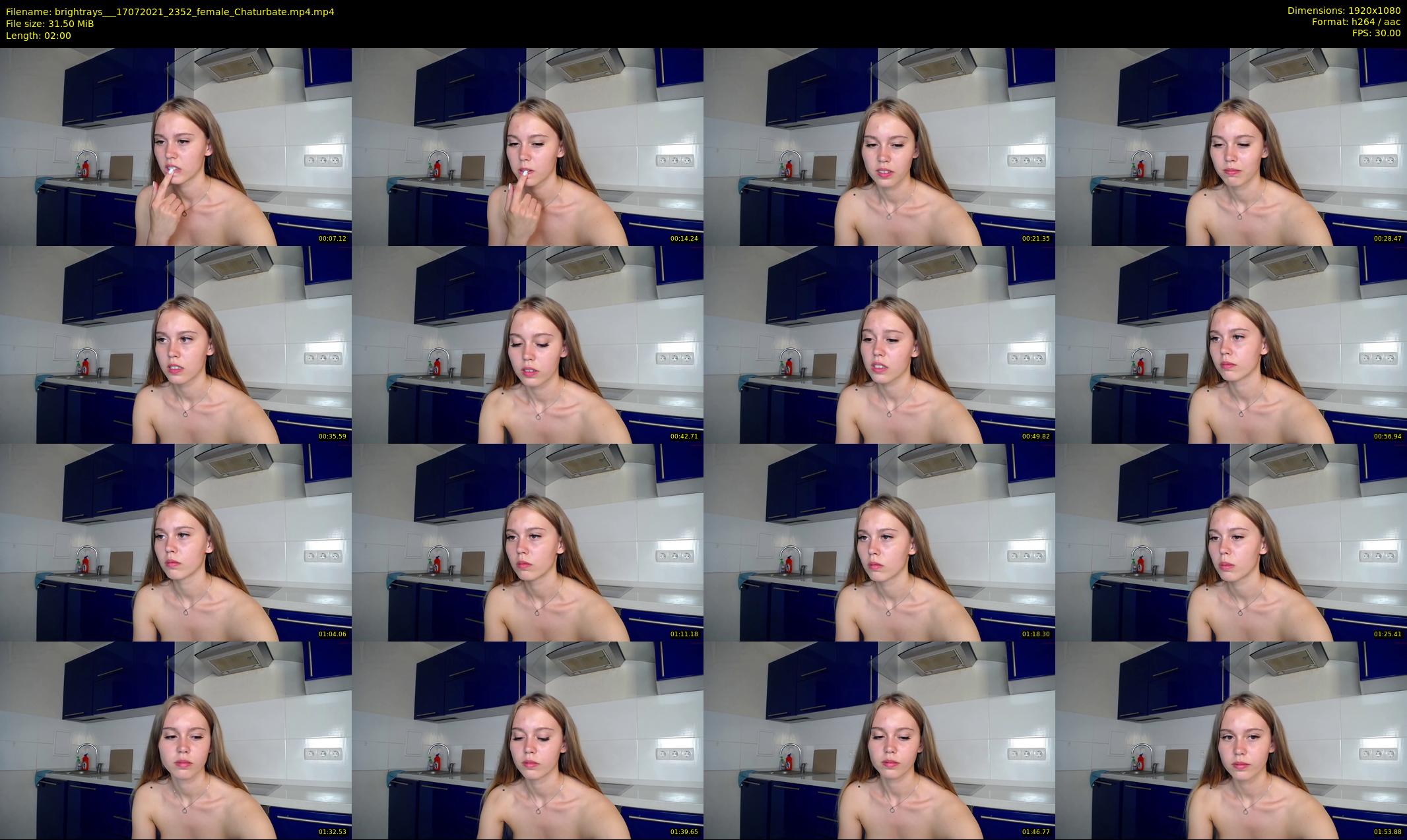 brightrays__ — 2 minute Chaturbate female cam show recording, 1080p, Jul 17, 2021