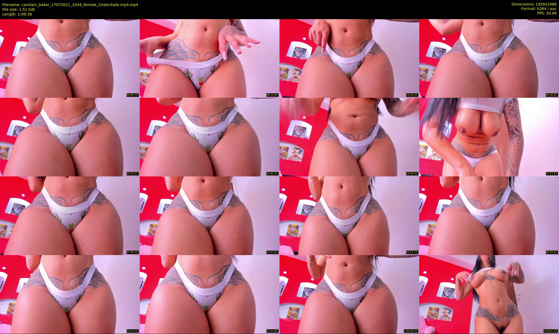 carolain_baker — 70 minute Chaturbate female cam show recording, 1080p, Jul 17, 2021