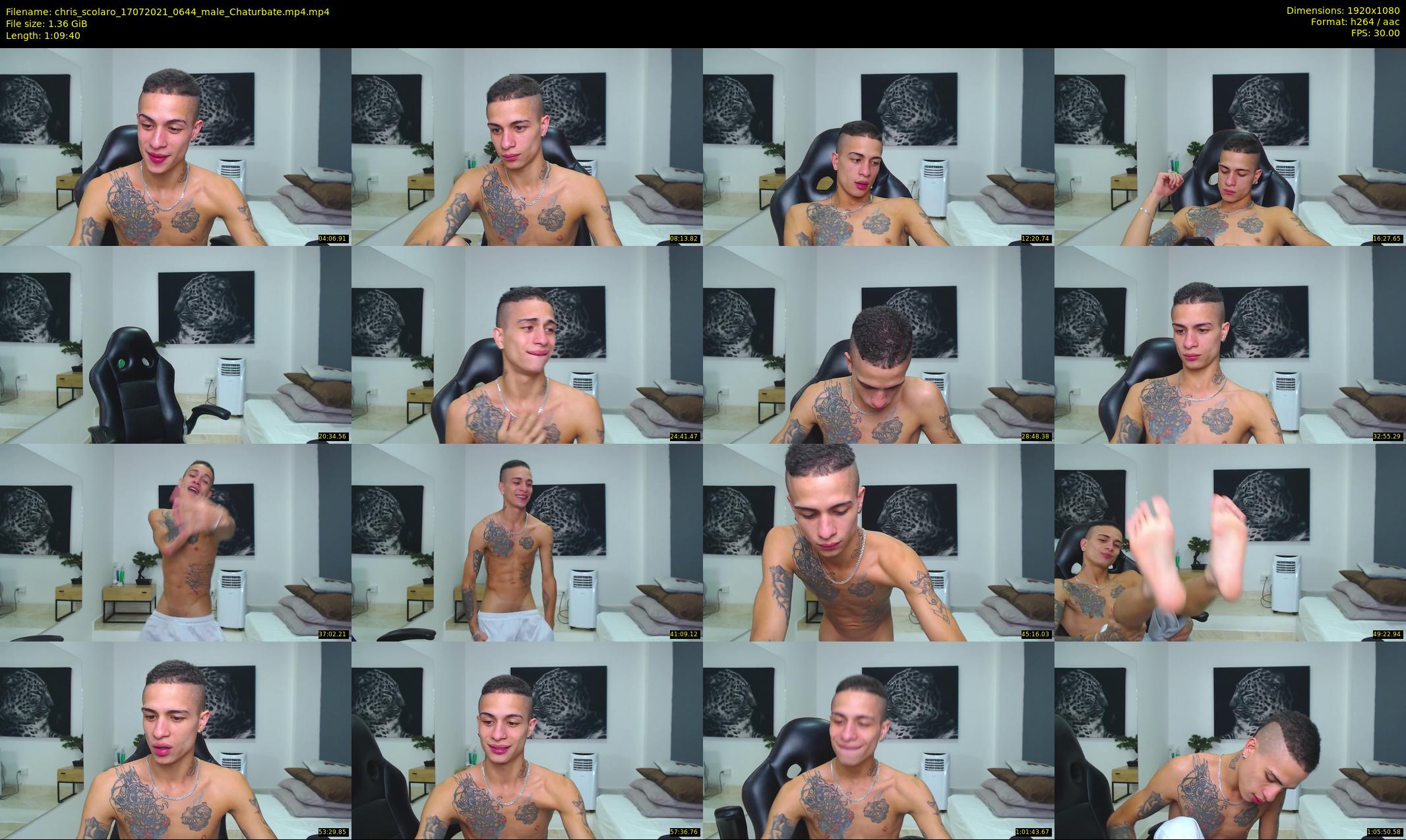 chris_scolaro — 70 minute Chaturbate male cam show recording, 1080p, Jul 17, 2021