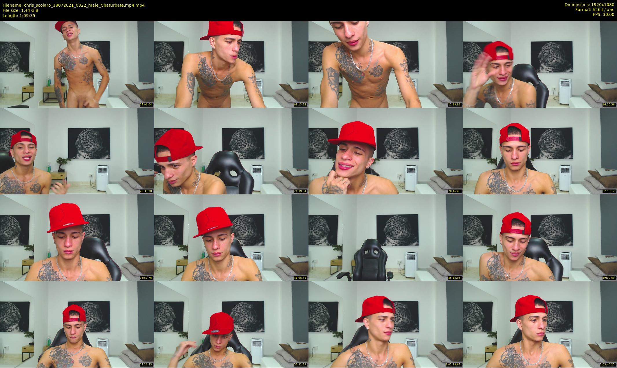 chris_scolaro — 70 minute Chaturbate male cam show recording, 1080p, Jul 18, 2021