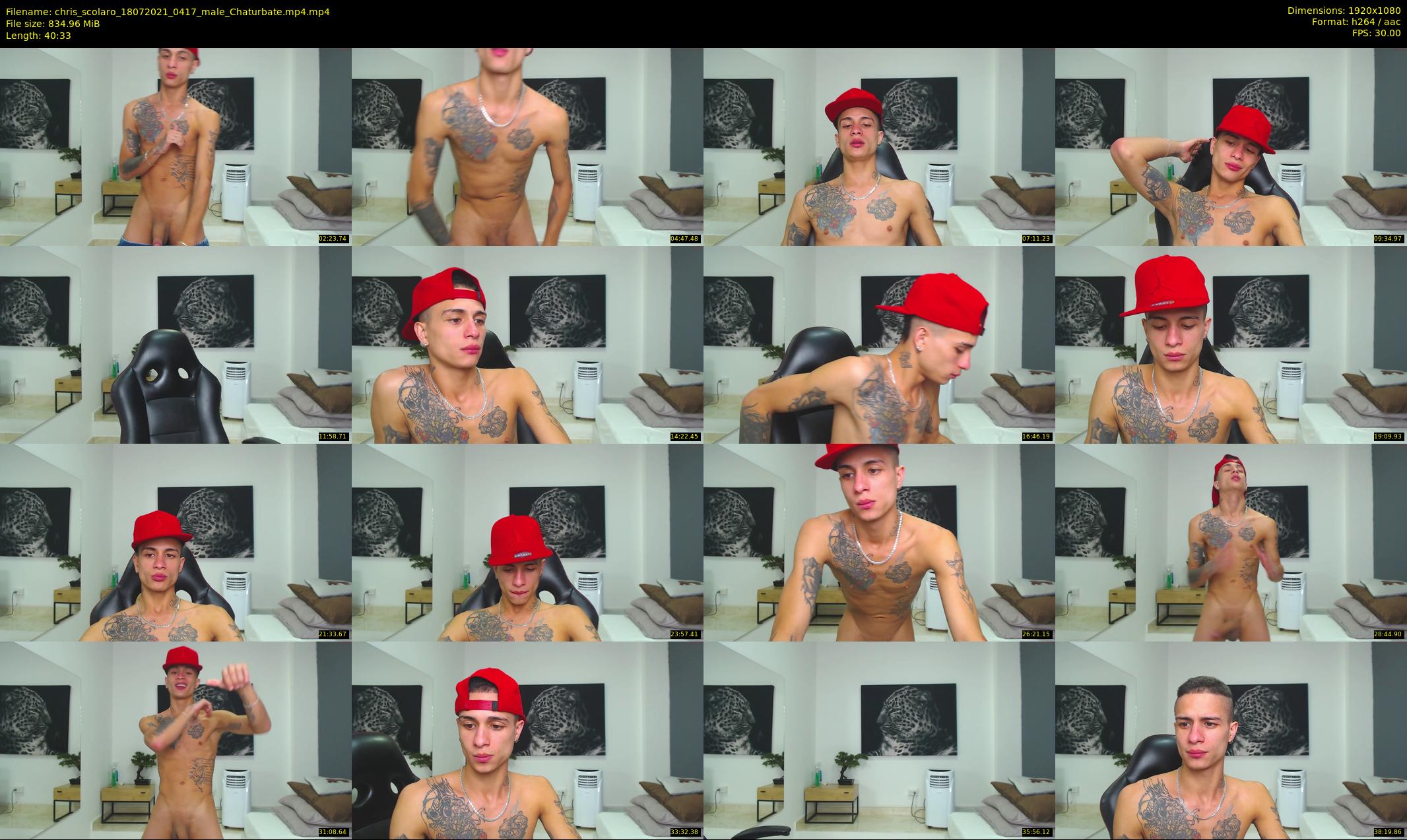 chris_scolaro — 41 minute Chaturbate male cam show recording, 1080p, Jul 18, 2021