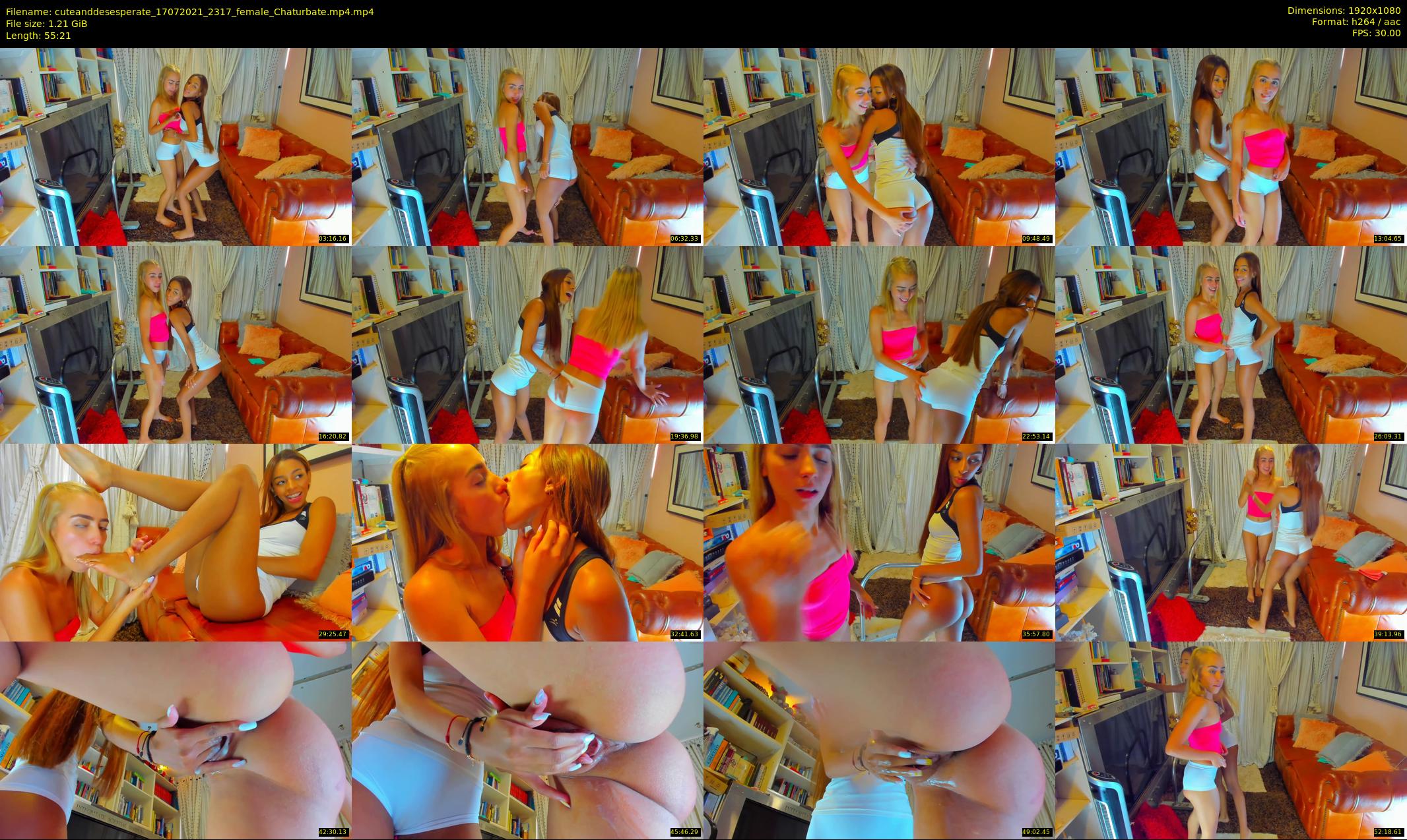 cuteanddesesperate — 56 minute Chaturbate female cam show recording, 1080p, Jul 17, 2021
