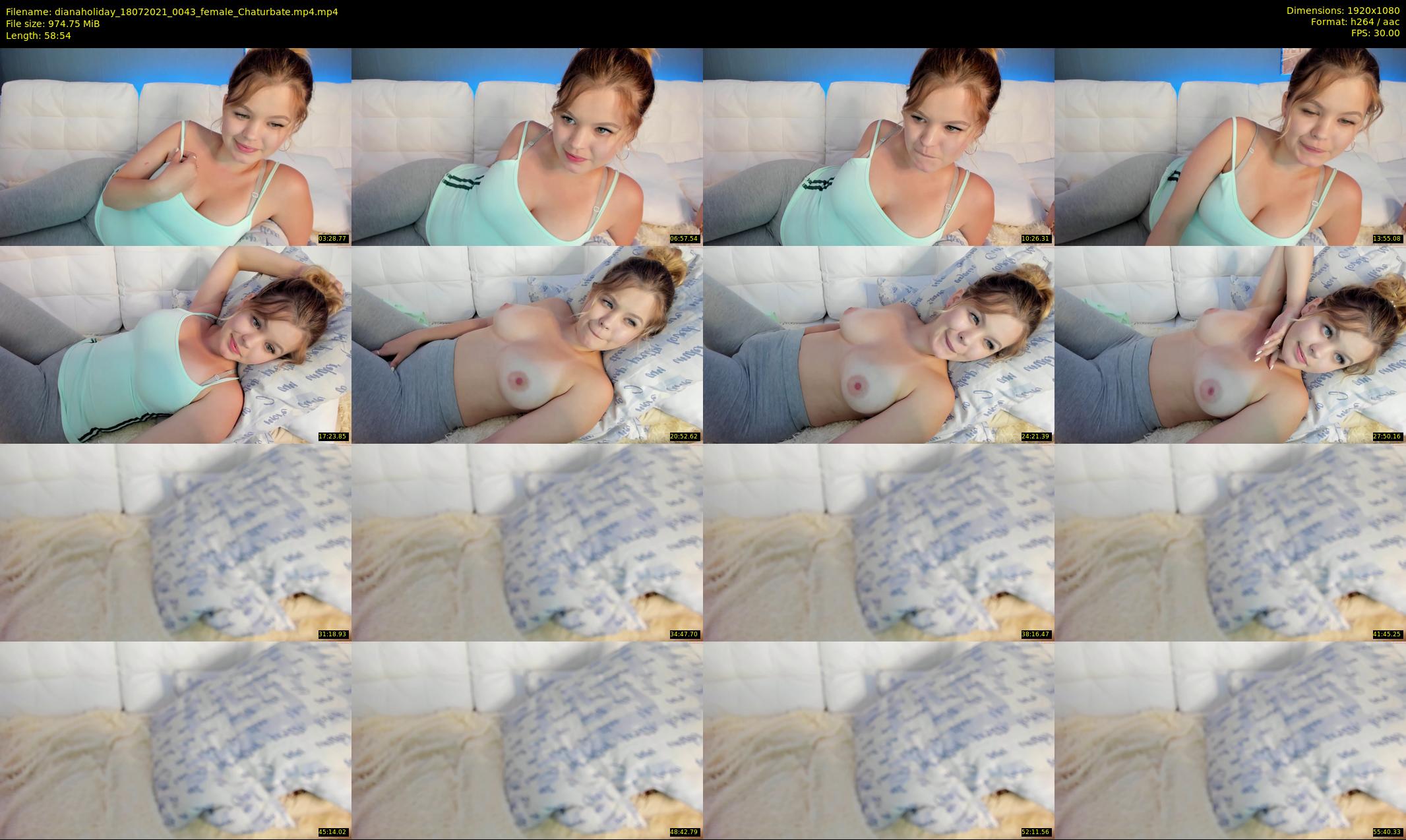 dianaholiday — 59 minute Chaturbate female cam show recording, 1080p, Jul 18, 2021