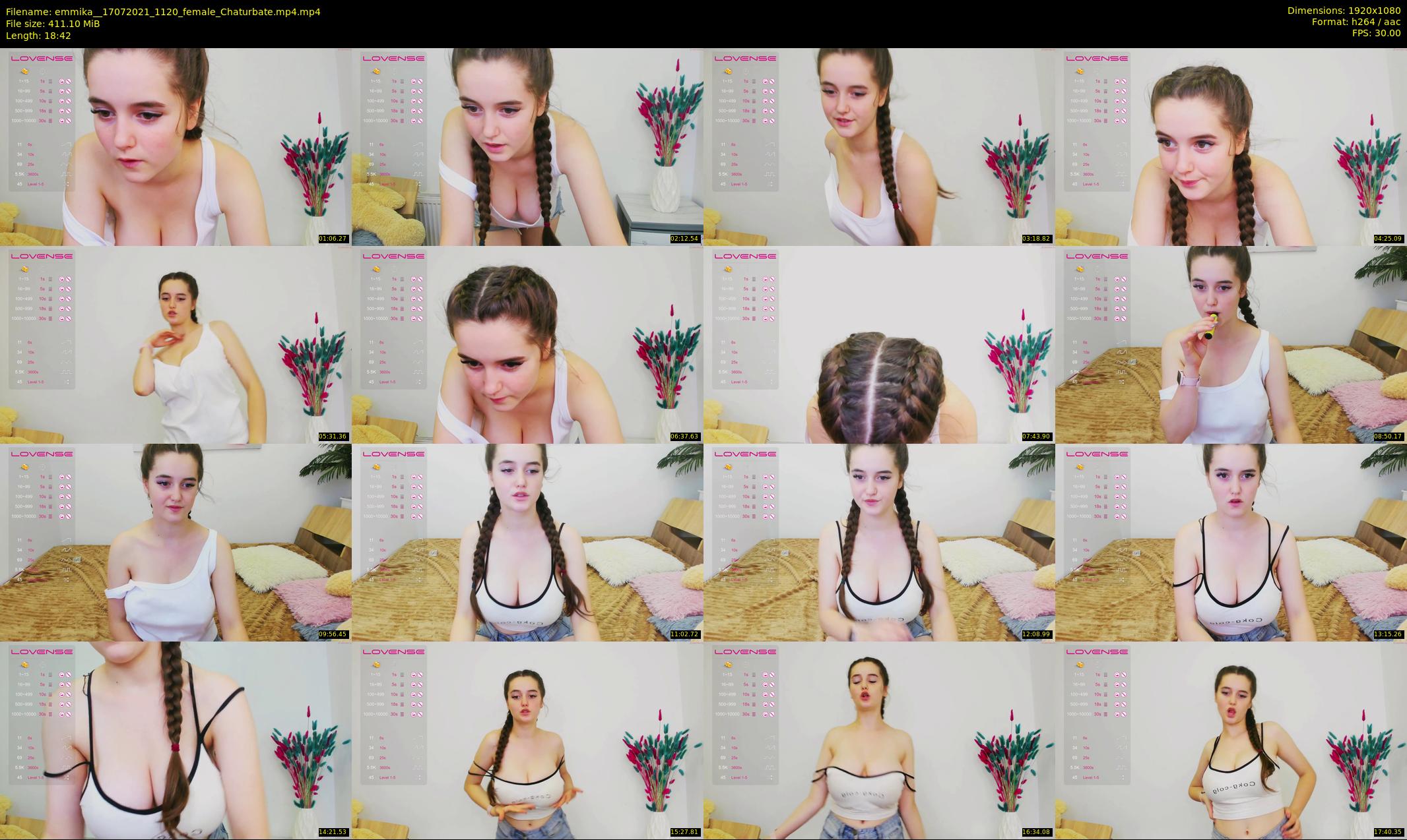 emmika_ — 19 minute Chaturbate female cam show recording, 1080p, Jul 17, 2021