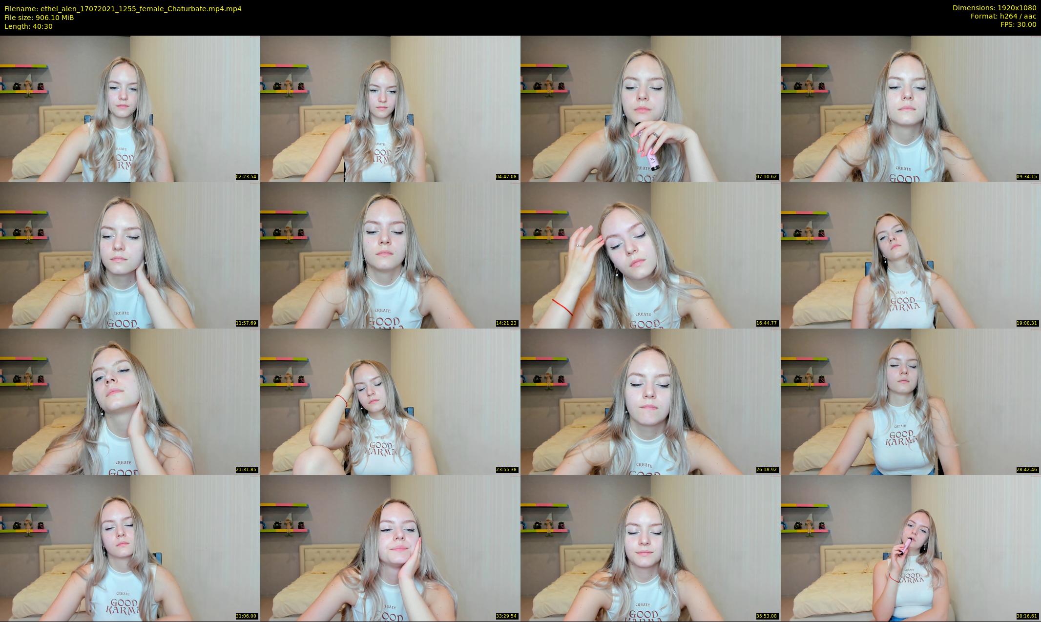 ethel_alen — 41 minute Chaturbate female cam show recording, 1080p, Jul 17, 2021