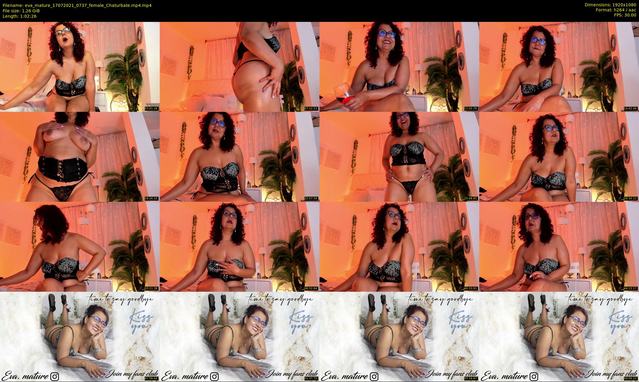 eva_mature — 63 minute Chaturbate female cam show recording, 1080p, Jul 17, 2021