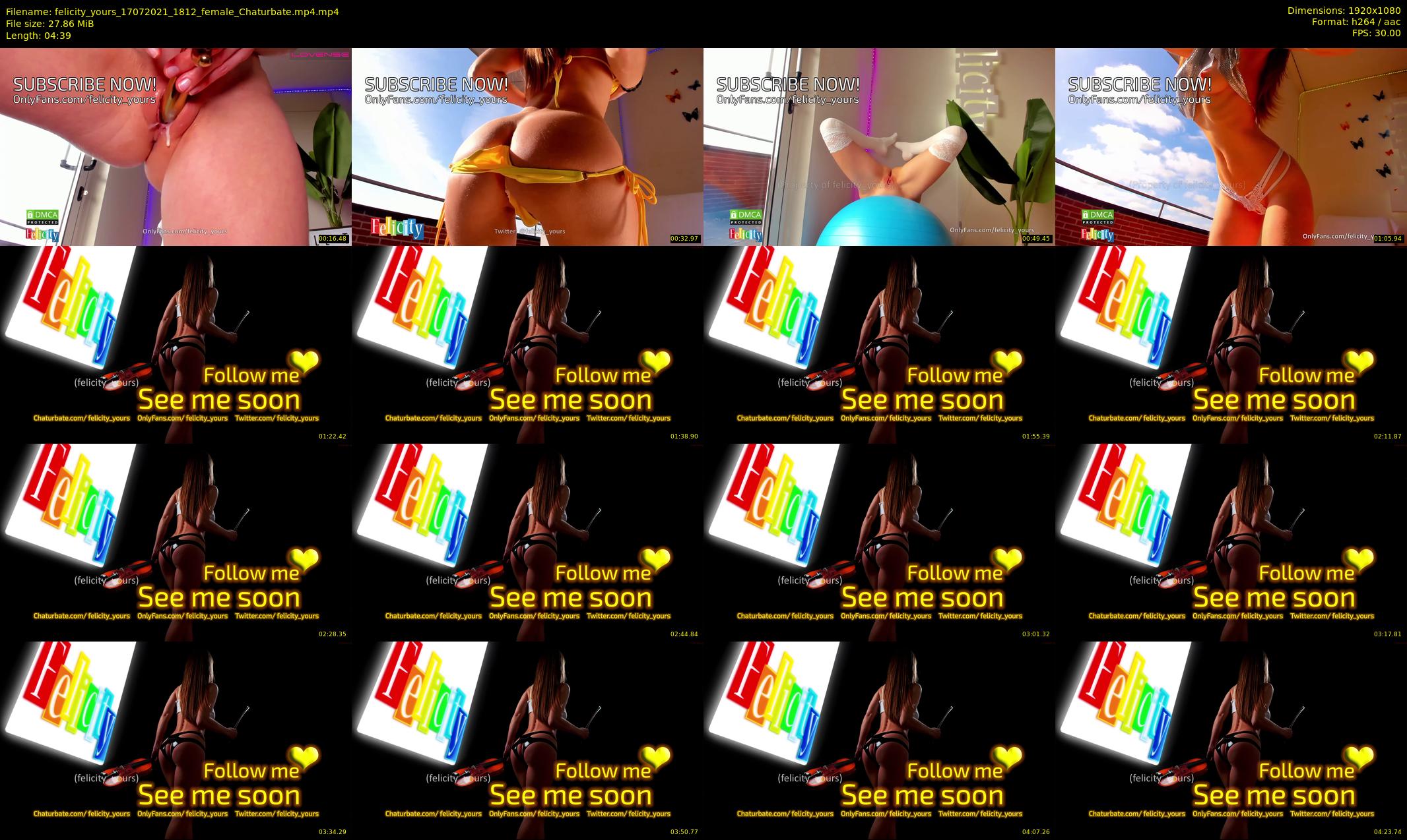 felicity_yours — 5 minute Chaturbate female cam show recording, 1080p, Jul 17, 2021