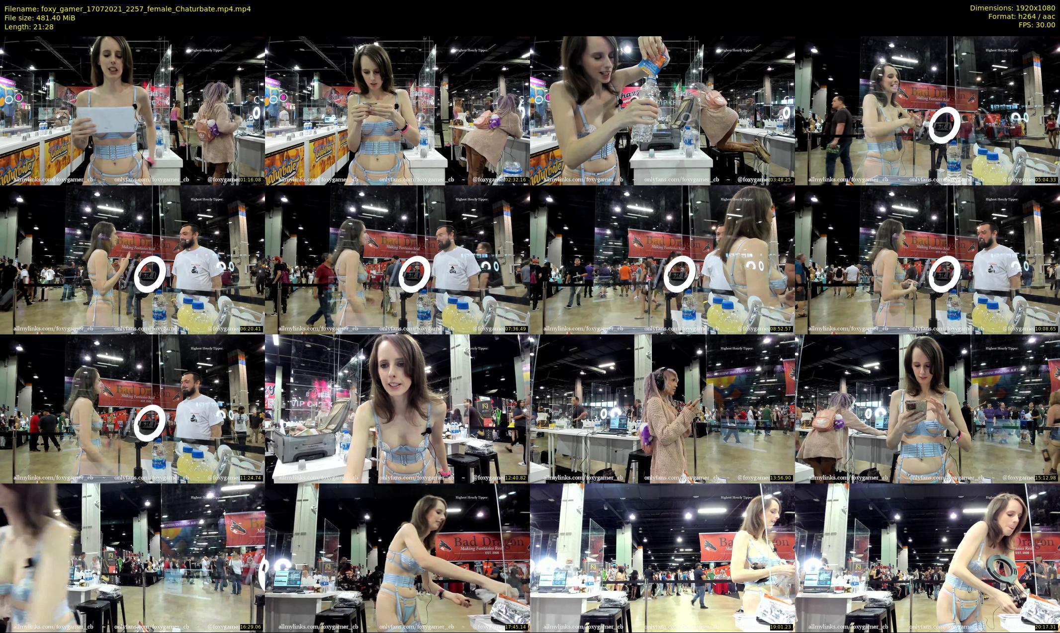 foxy_gamer — 22 minute Chaturbate female cam show recording, 1080p, Jul 17, 2021