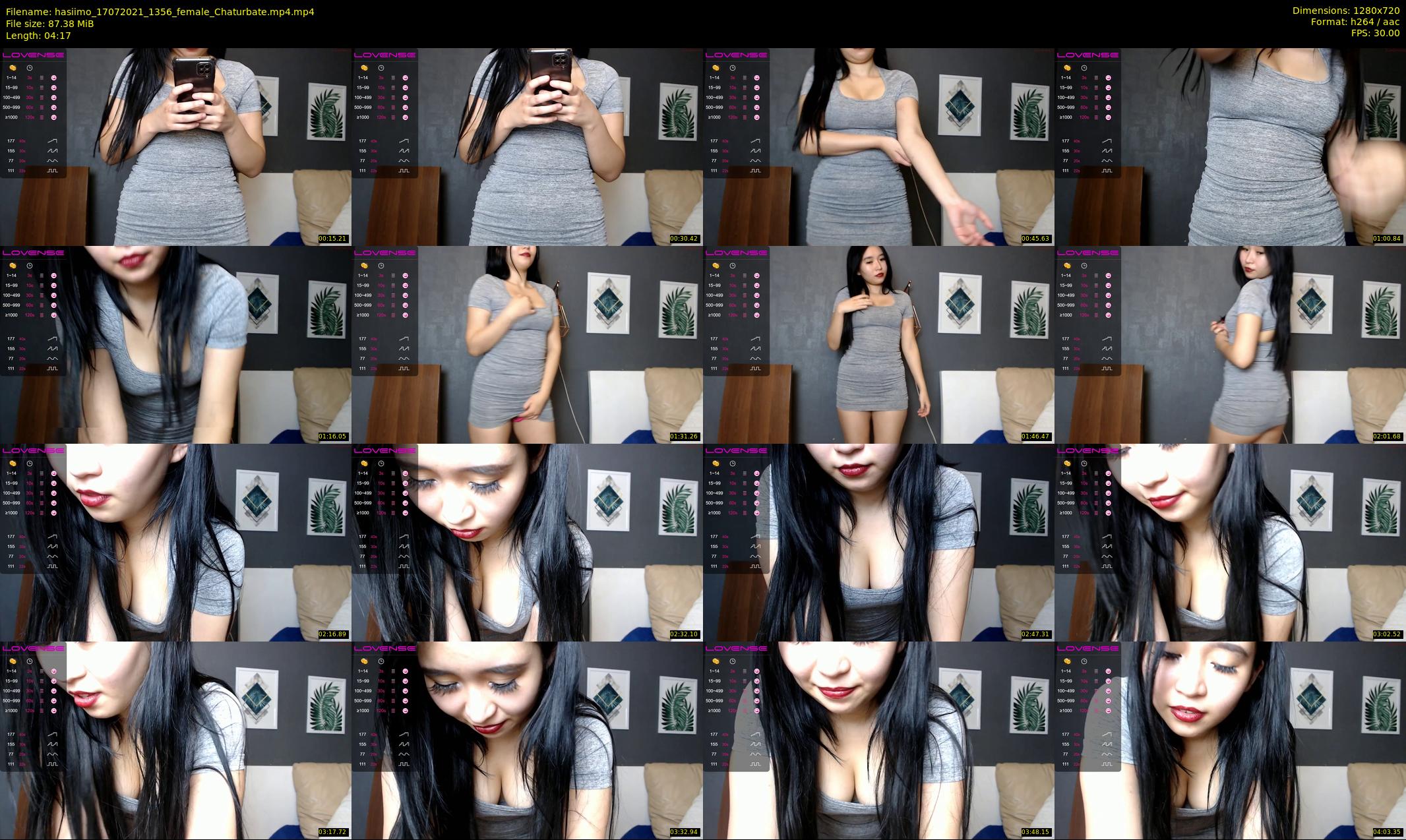 hasiimo — 5 minute Chaturbate female cam show recording, 720p, Jul 17, 2021
