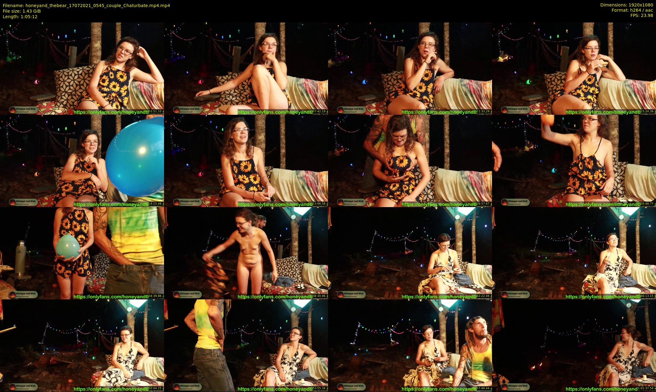 honeyand_thebear — 66 minute Chaturbate couple cam show recording, 1080p, Jul 17, 2021