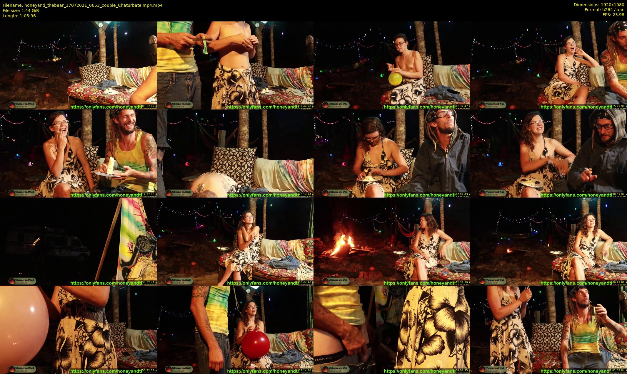 honeyand_thebear — 66 minute Chaturbate couple cam show recording, 1080p, Jul 17, 2021