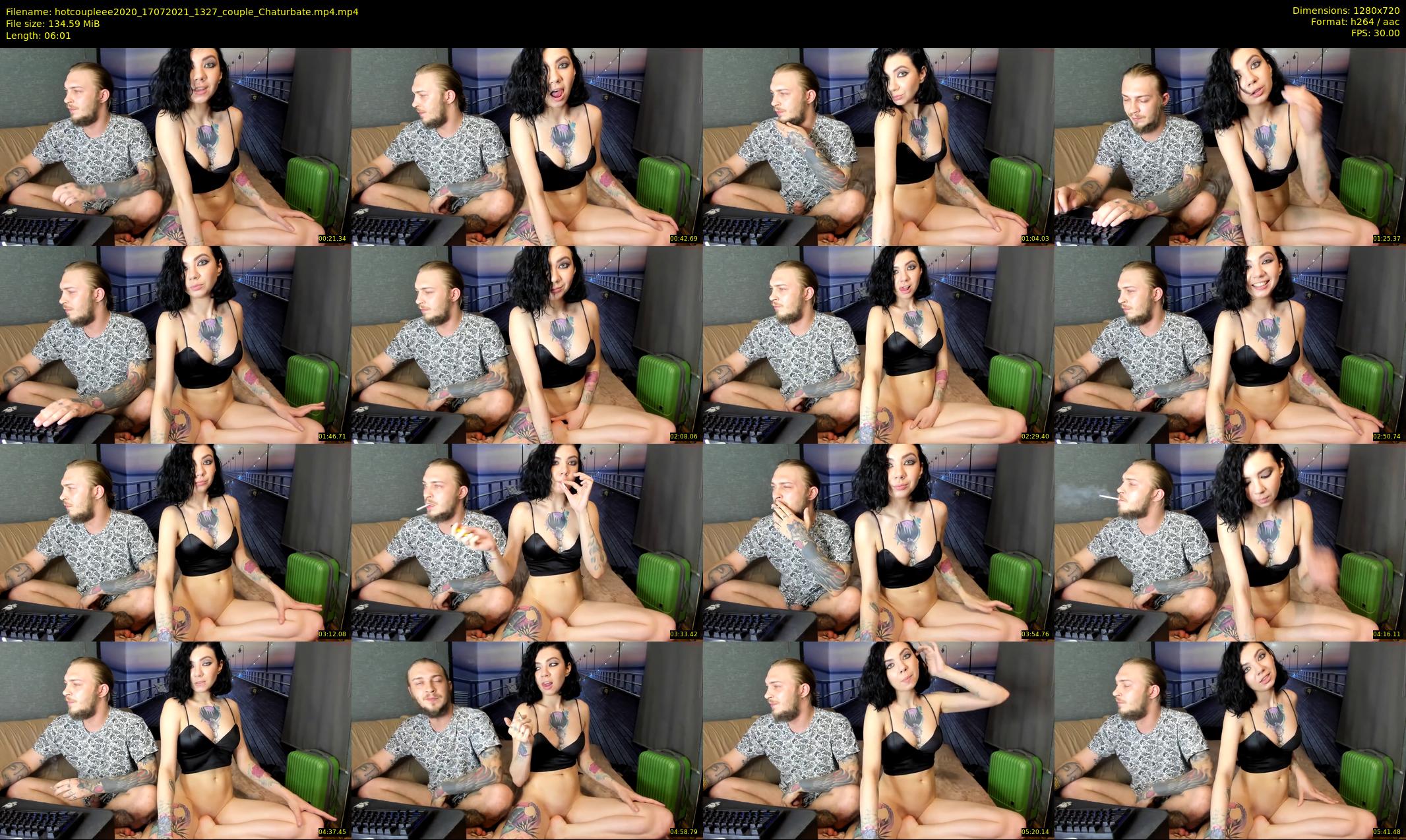 hotcoupleee2020 — 7 minute Chaturbate couple cam show recording, 720p, Jul 17, 2021