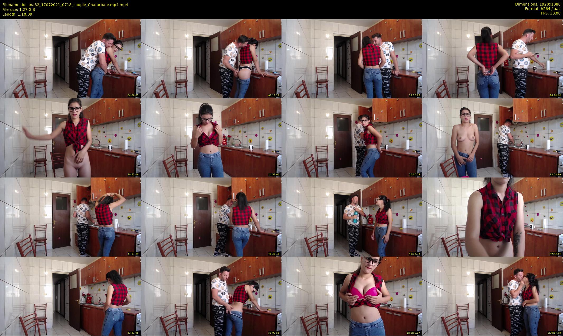 iuliana32 — 71 minute Chaturbate couple cam show recording, 1080p, Jul 17, 2021