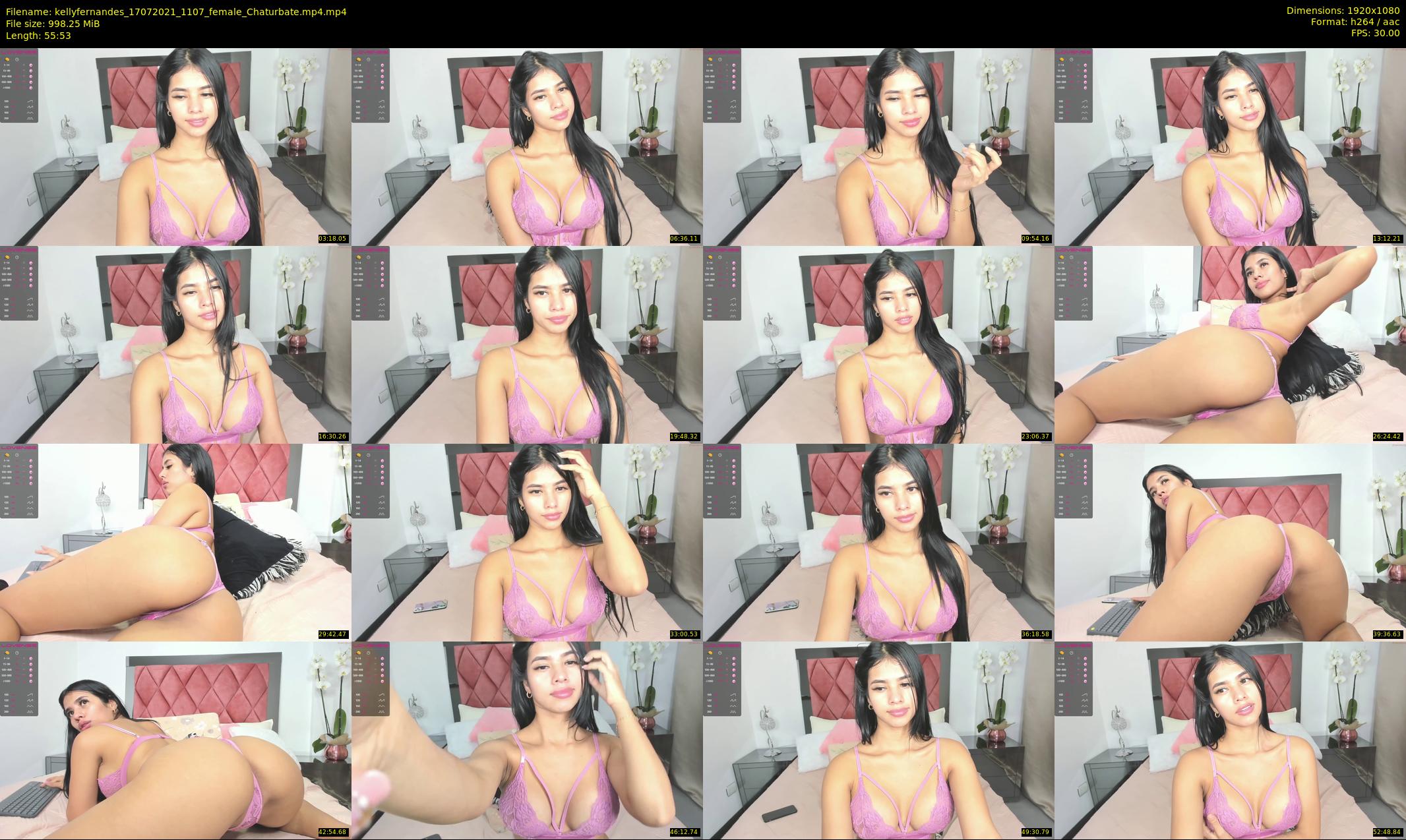 kellyfernandes — 56 minute Chaturbate female cam show recording, 1080p, Jul 17, 2021