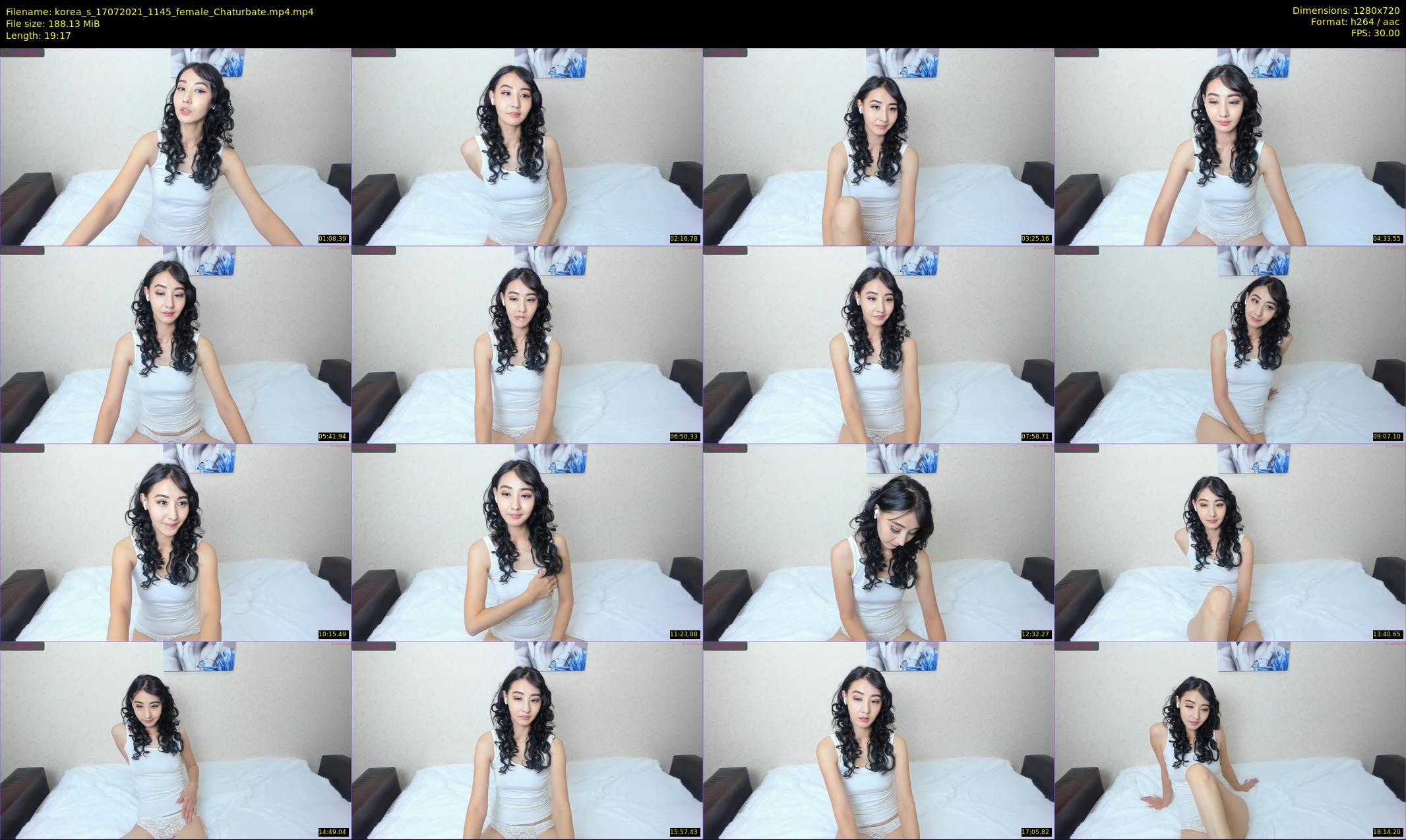 korea_s — 20 minute Chaturbate female cam show recording, 720p, Jul 17, 2021