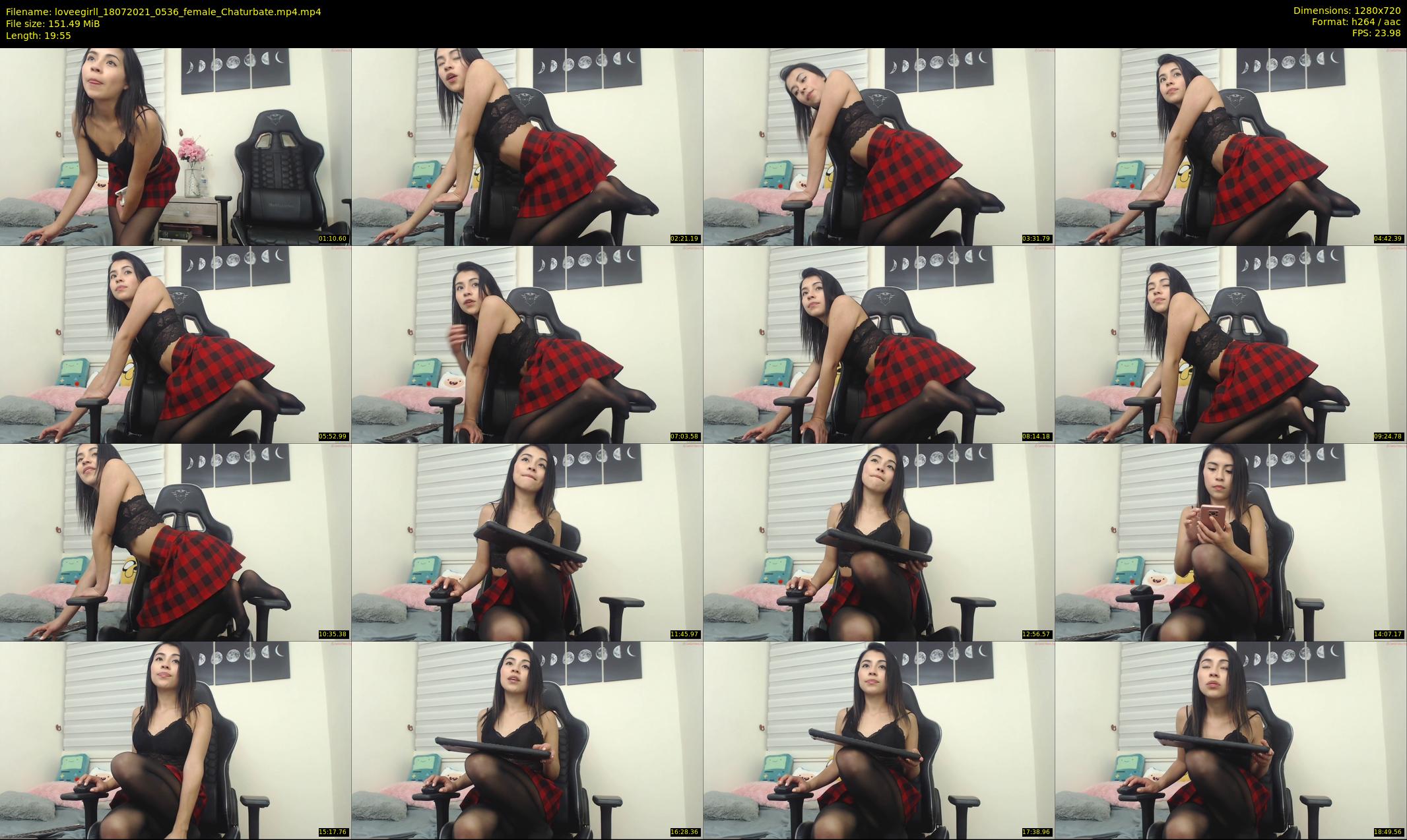 loveegirll — 20 minute Chaturbate female cam show recording, 720p, Jul 18, 2021