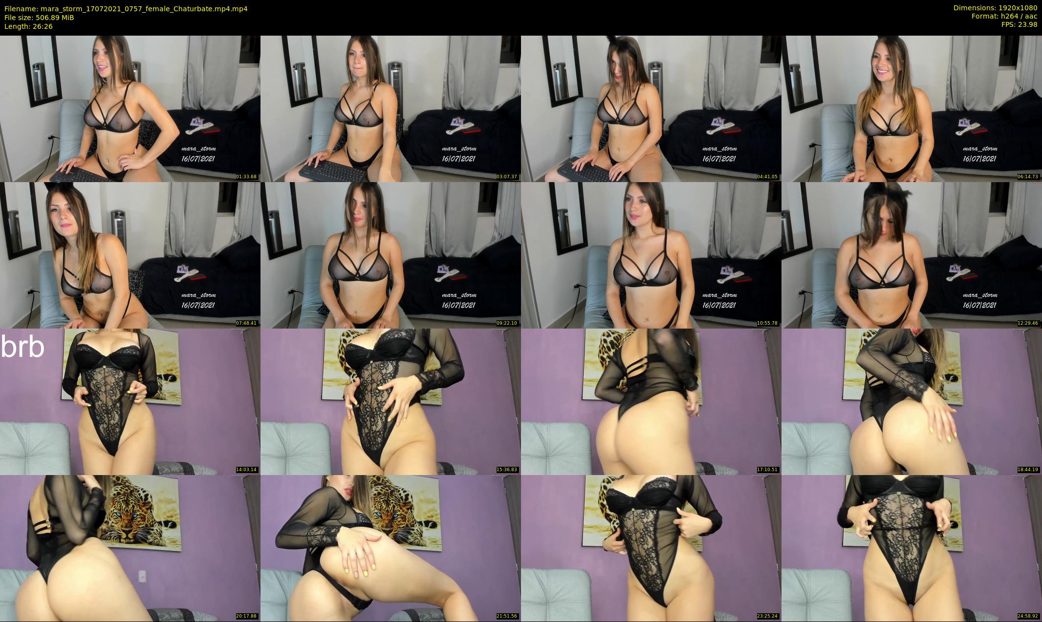 mara_storm — 27 minute Chaturbate female cam show recording, 1080p, Jul 17, 2021