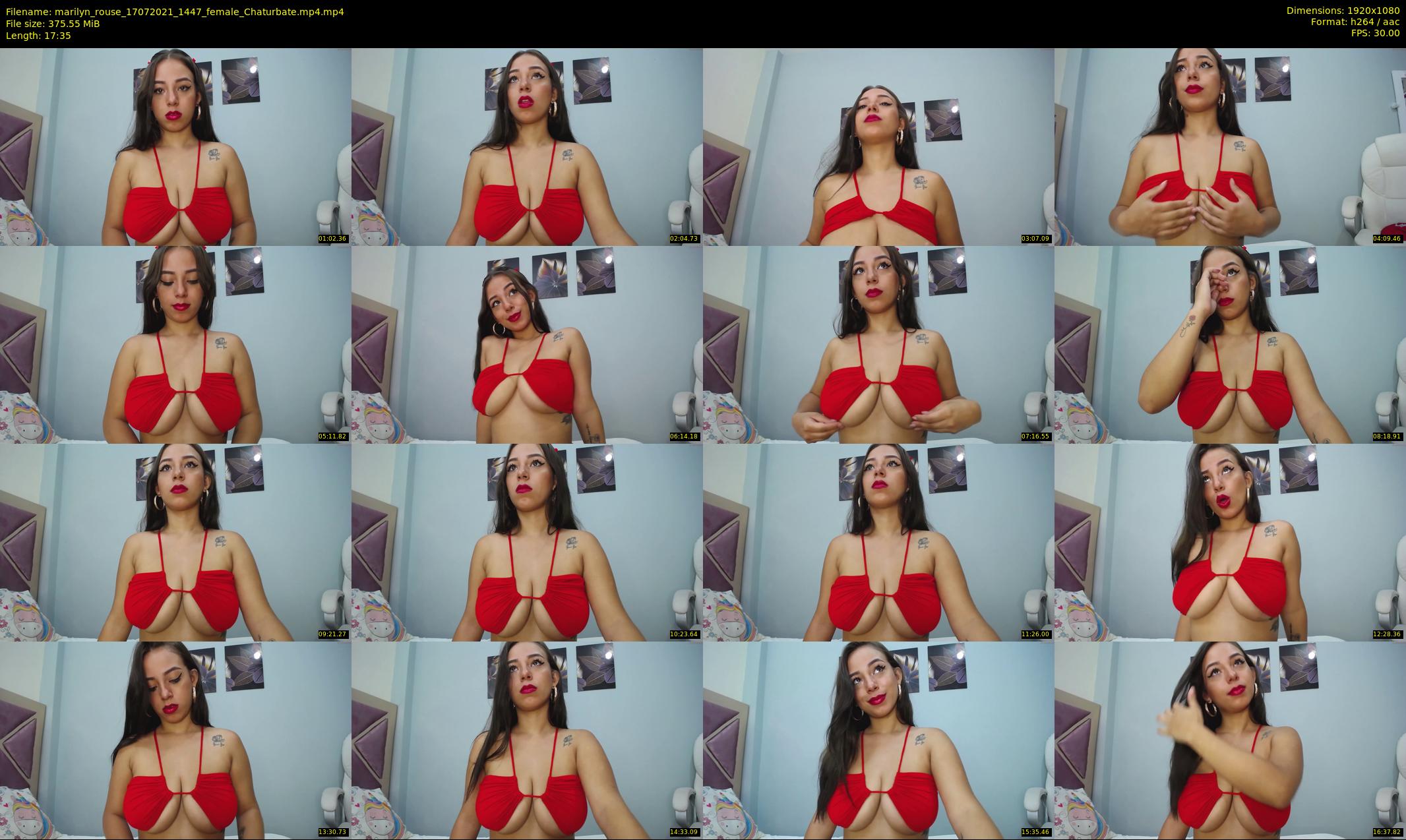 marilyn_rouse — 18 minute Chaturbate female cam show recording, 1080p, Jul 17, 2021