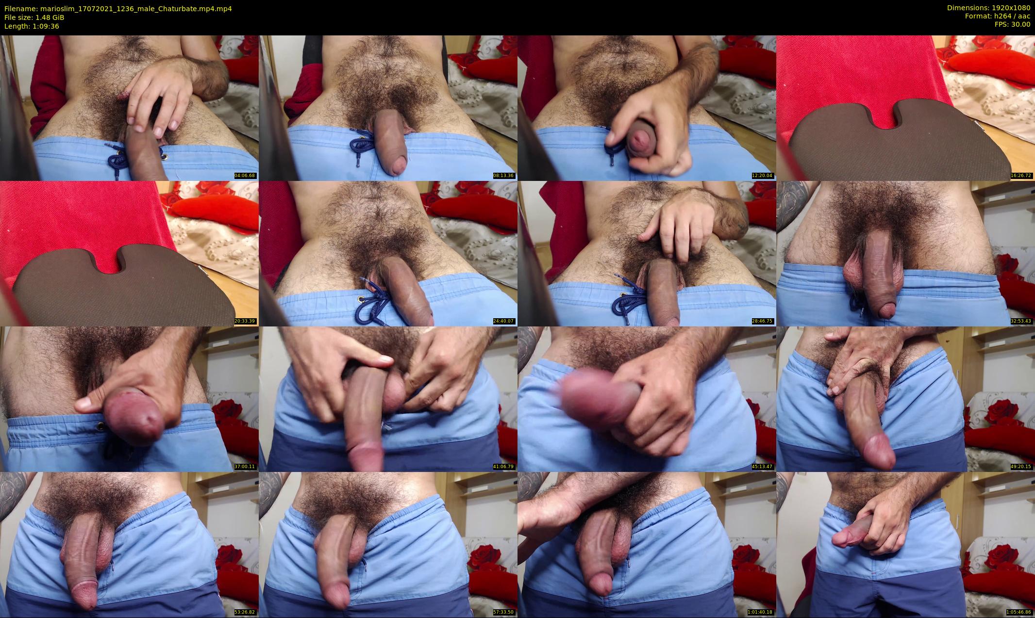 marioslim — 70 minute Chaturbate male cam show recording, 1080p, Jul 17, 2021