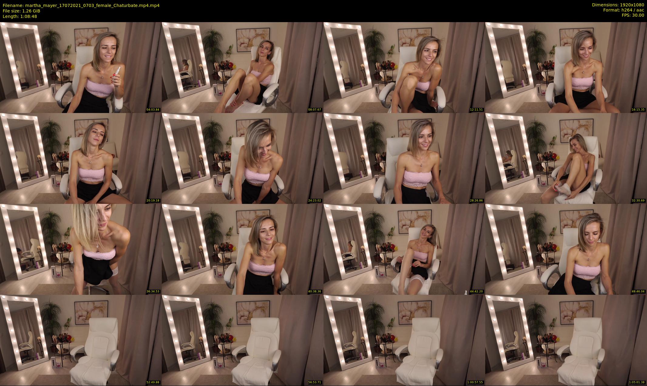 martha_mayer — 69 minute Chaturbate female cam show recording, 1080p, Jul 17, 2021