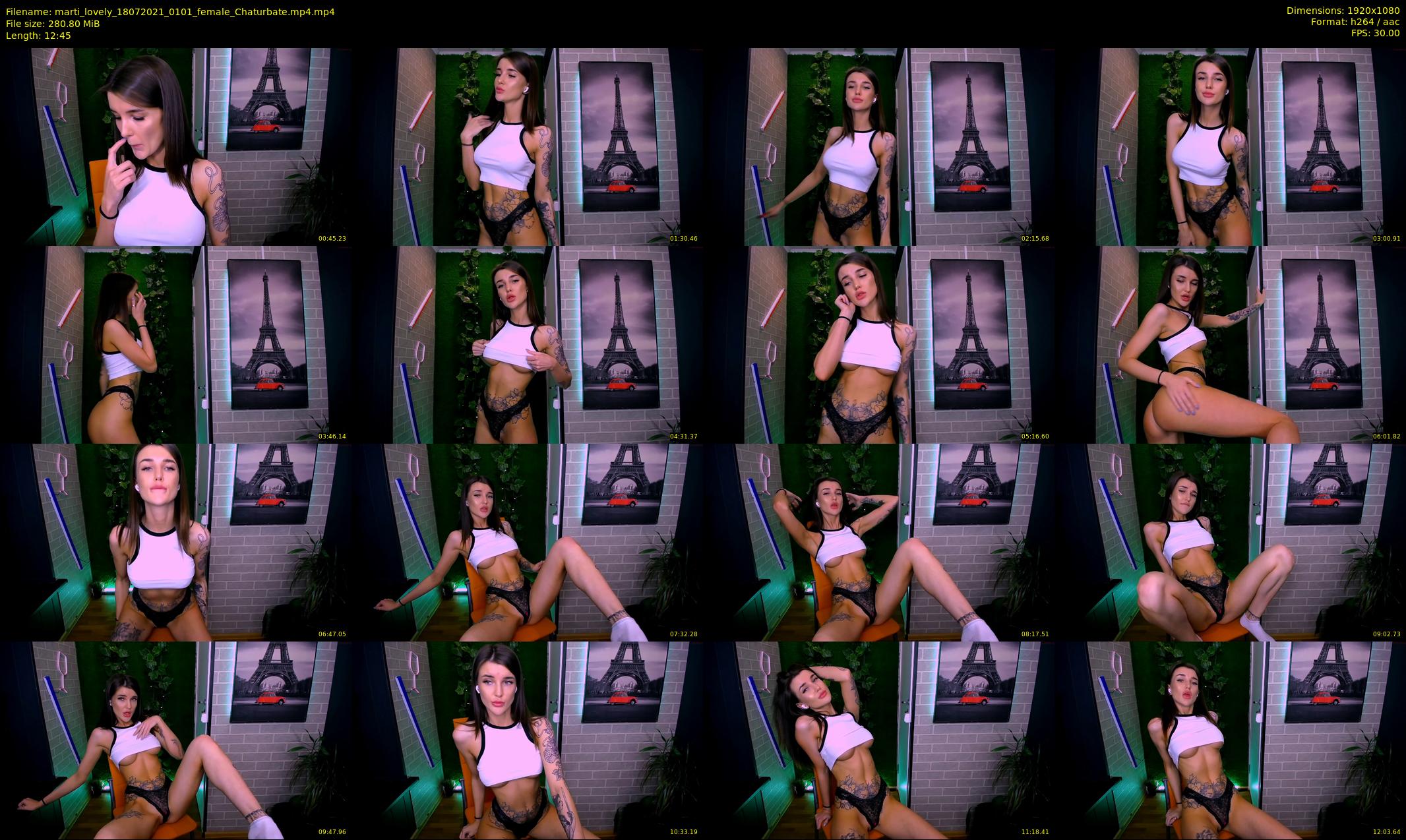 marti_lovely — 13 minute Chaturbate female cam show recording, 1080p, Jul 18, 2021