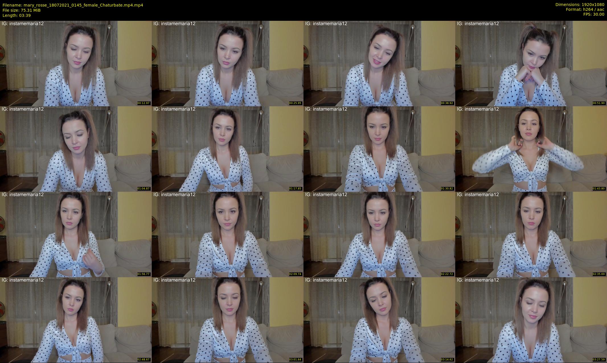 mary_rosse — 4 minute Chaturbate couple cam show recording, 1080p, Jul 18, 2021