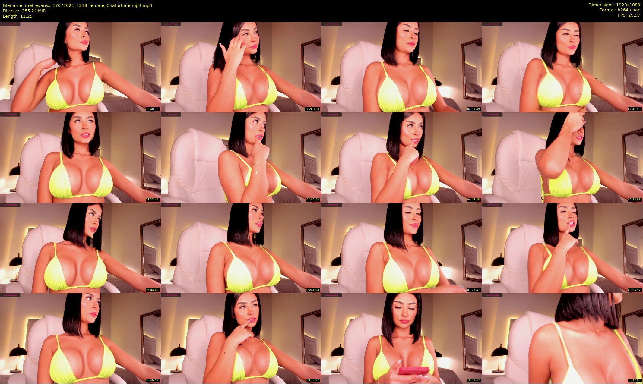 mel_evansx — 12 minute Chaturbate female cam show recording, 1080p, Jul 17, 2021