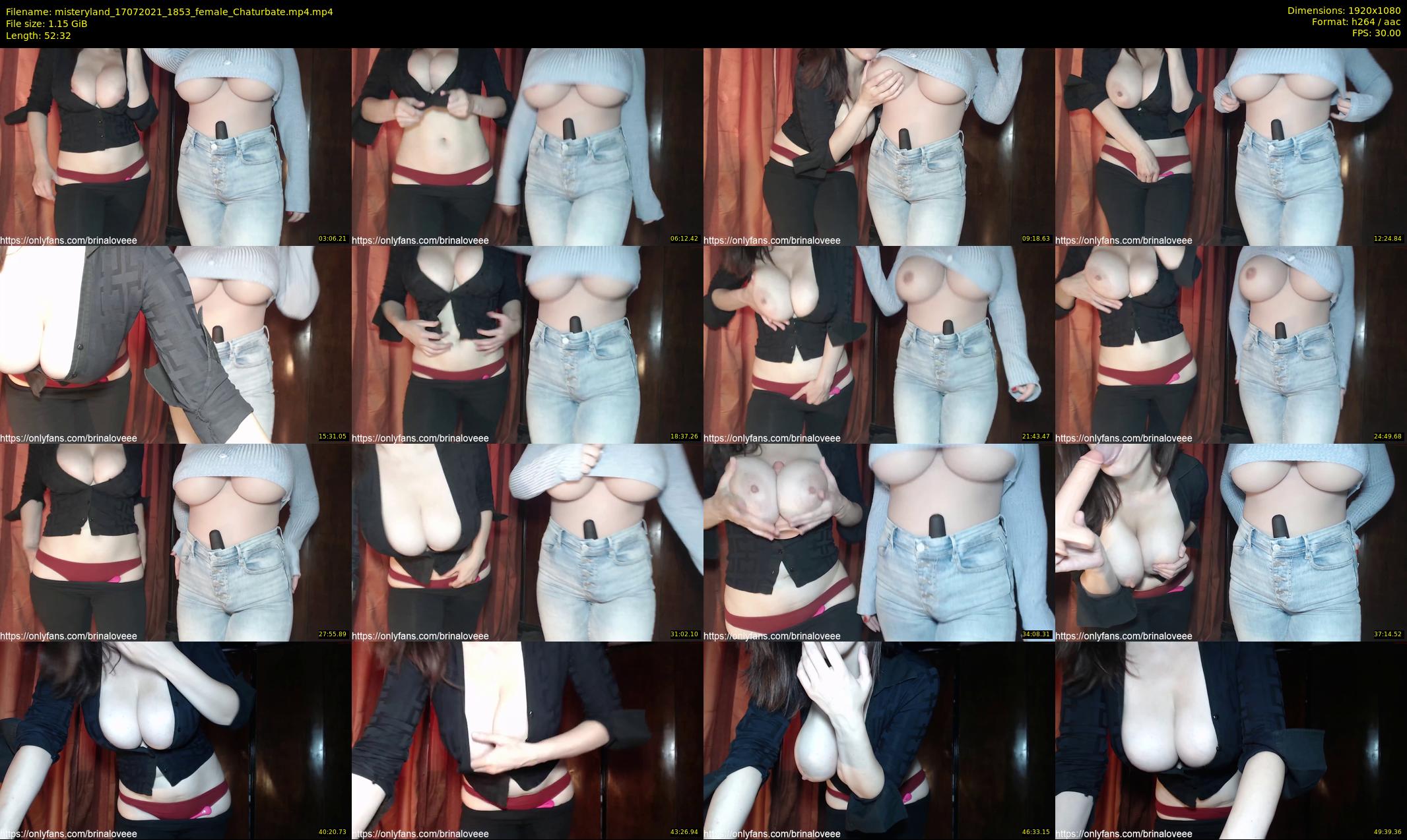 misteryland — 53 minute Chaturbate couple cam show recording, 1080p, Jul 17, 2021