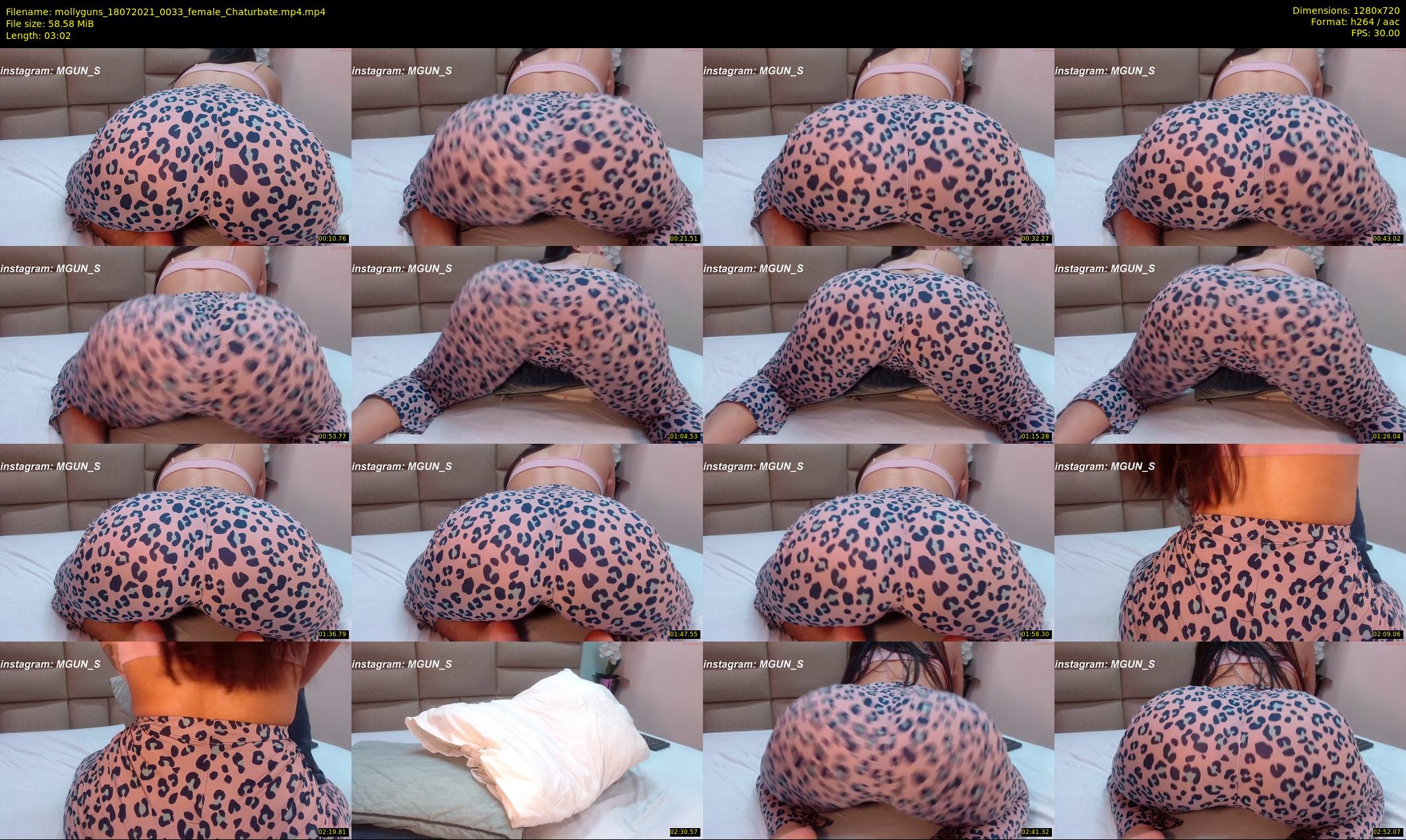 mollyguns — 4 minute Chaturbate female cam show recording, 720p, Jul 18, 2021