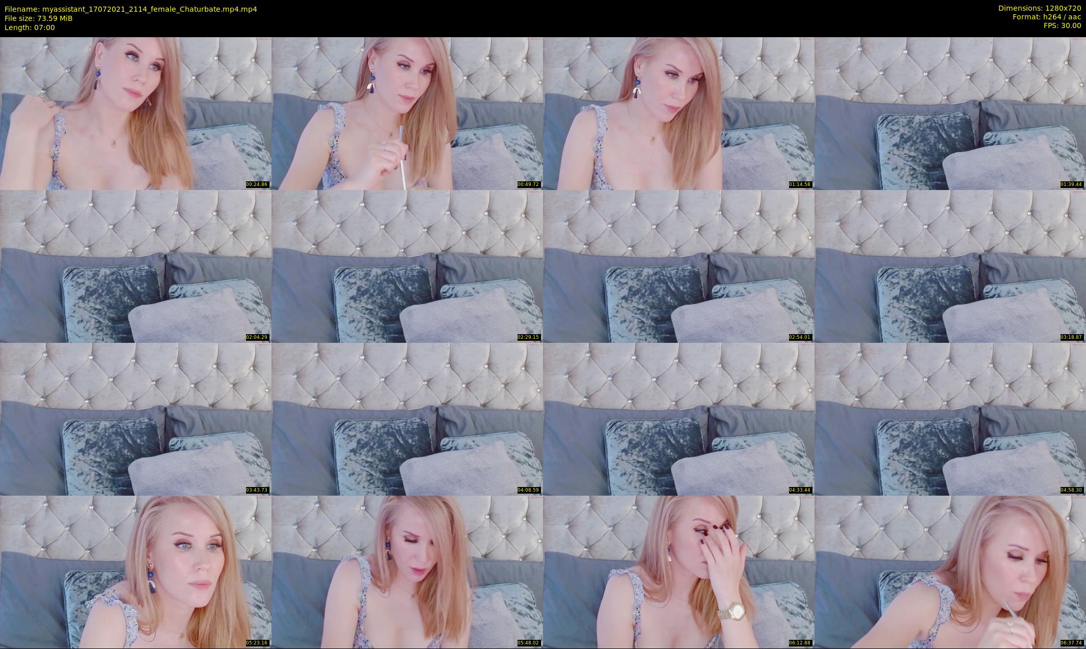 myassistant — 7 minute Chaturbate female cam show recording, 720p, Jul 17, 2021