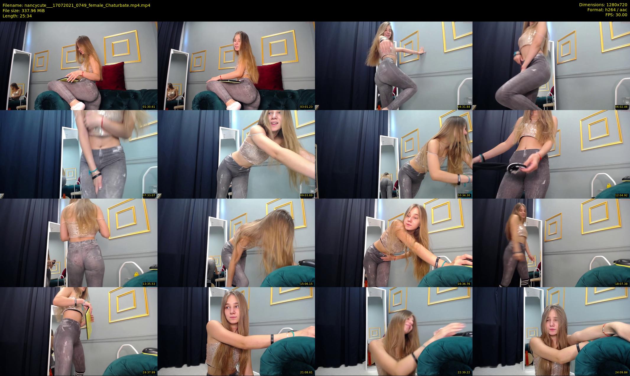 nancycute__ — 26 minute Chaturbate female cam show recording, 720p, Jul 17, 2021