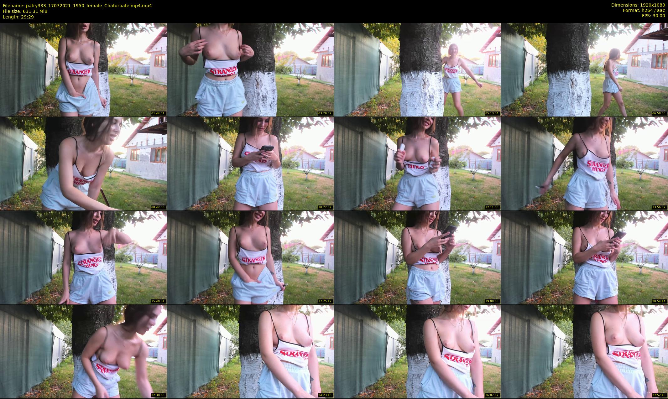 patry333 — 30 minute Chaturbate female cam show recording, 1080p, Jul 17, 2021