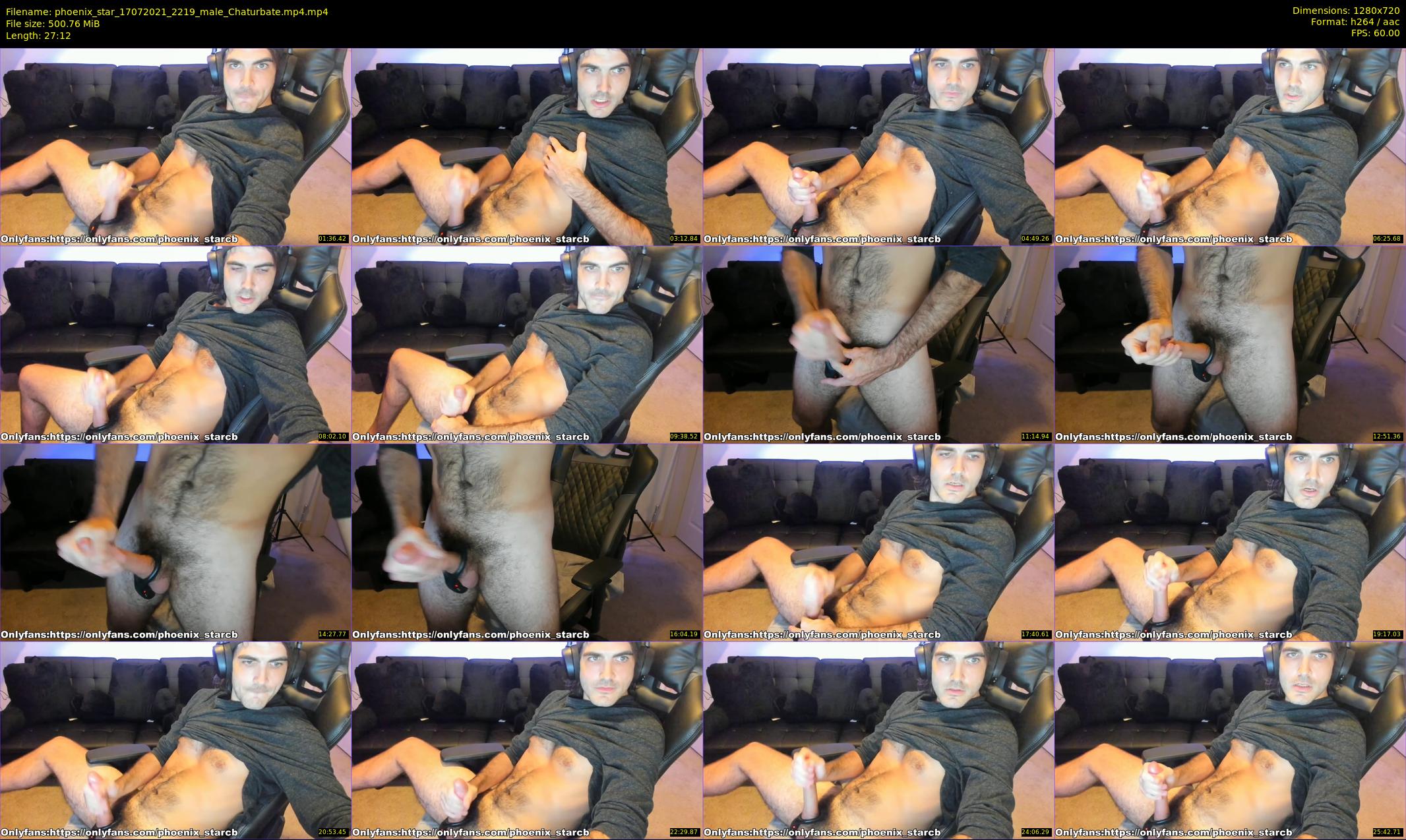 phoenix_star — 28 minute Chaturbate male cam show recording, 720p, Jul 17, 2021
