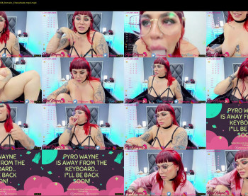pyrowayne — 73 minute Chaturbate female cam show recording, 1080p, Jul 18, 2021