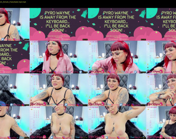 pyrowayne — 53 minute Chaturbate female cam show recording, 1080p, Jul 18, 2021