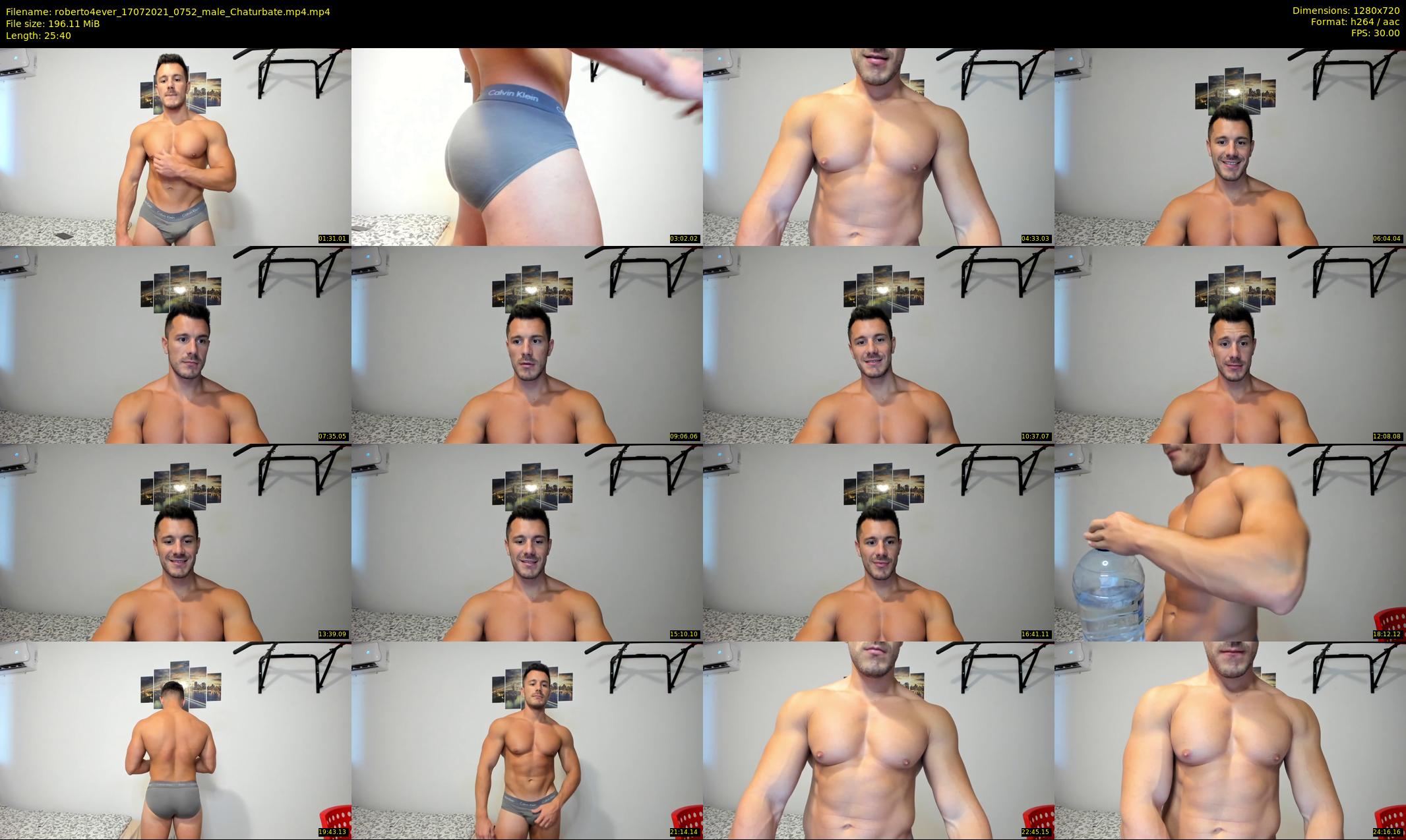roberto4ever — 26 minute Chaturbate male cam show recording, 720p, Jul 17, 2021